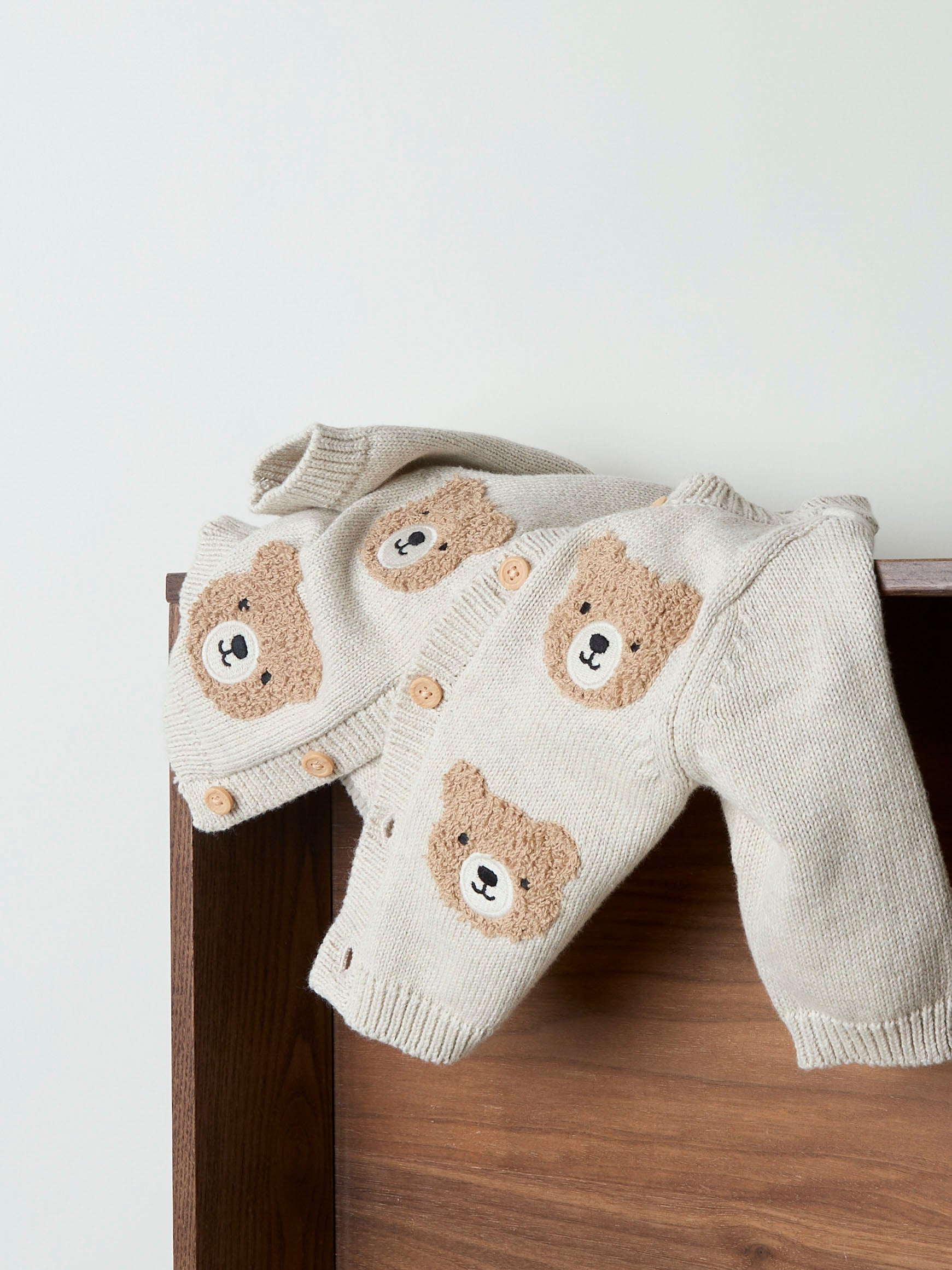 Name It Obase - LS Knit Cardigan - Peyote Melange