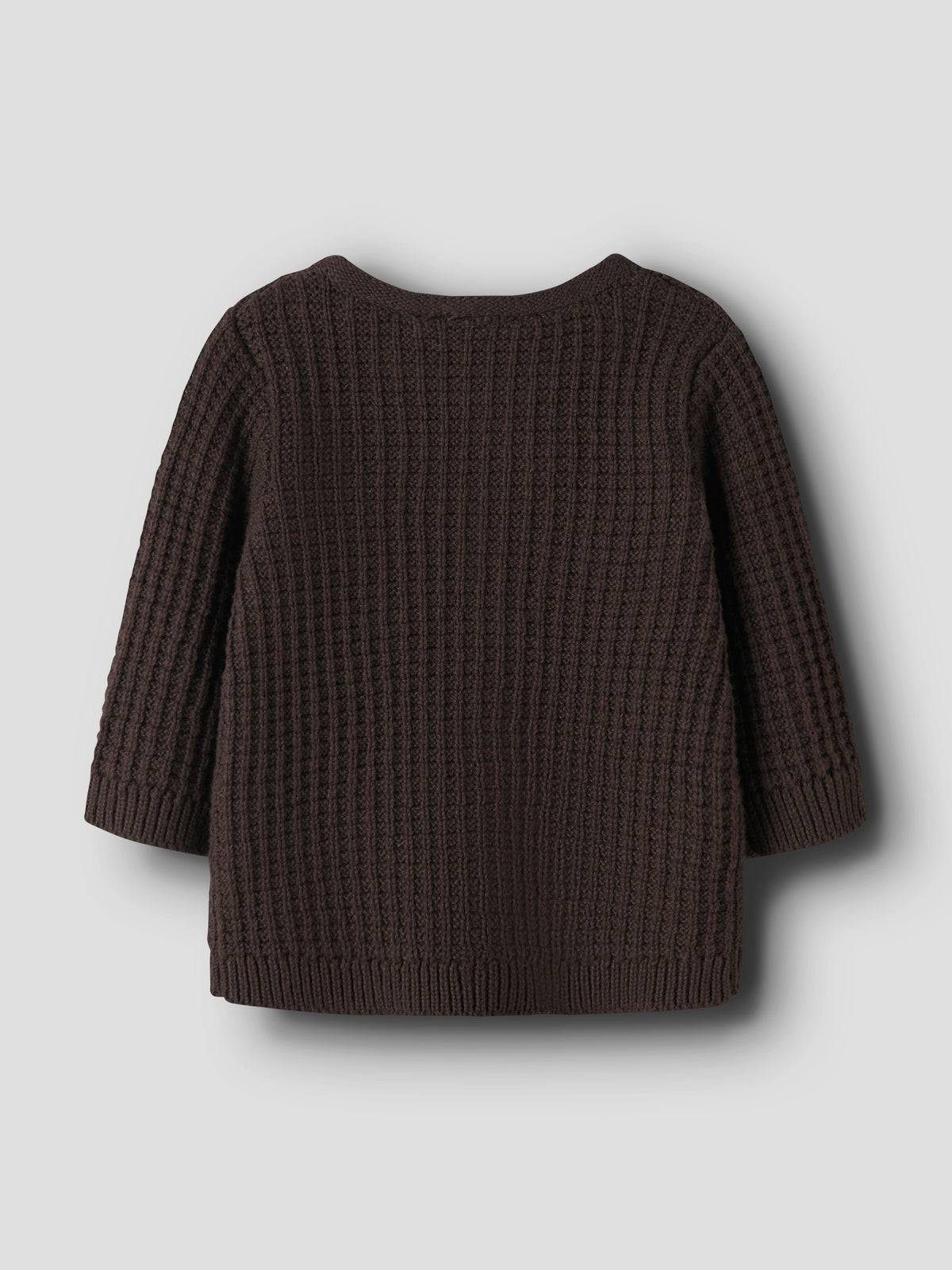 Name It Olivar - LS Knit Cardigan - Chocolate Plum
