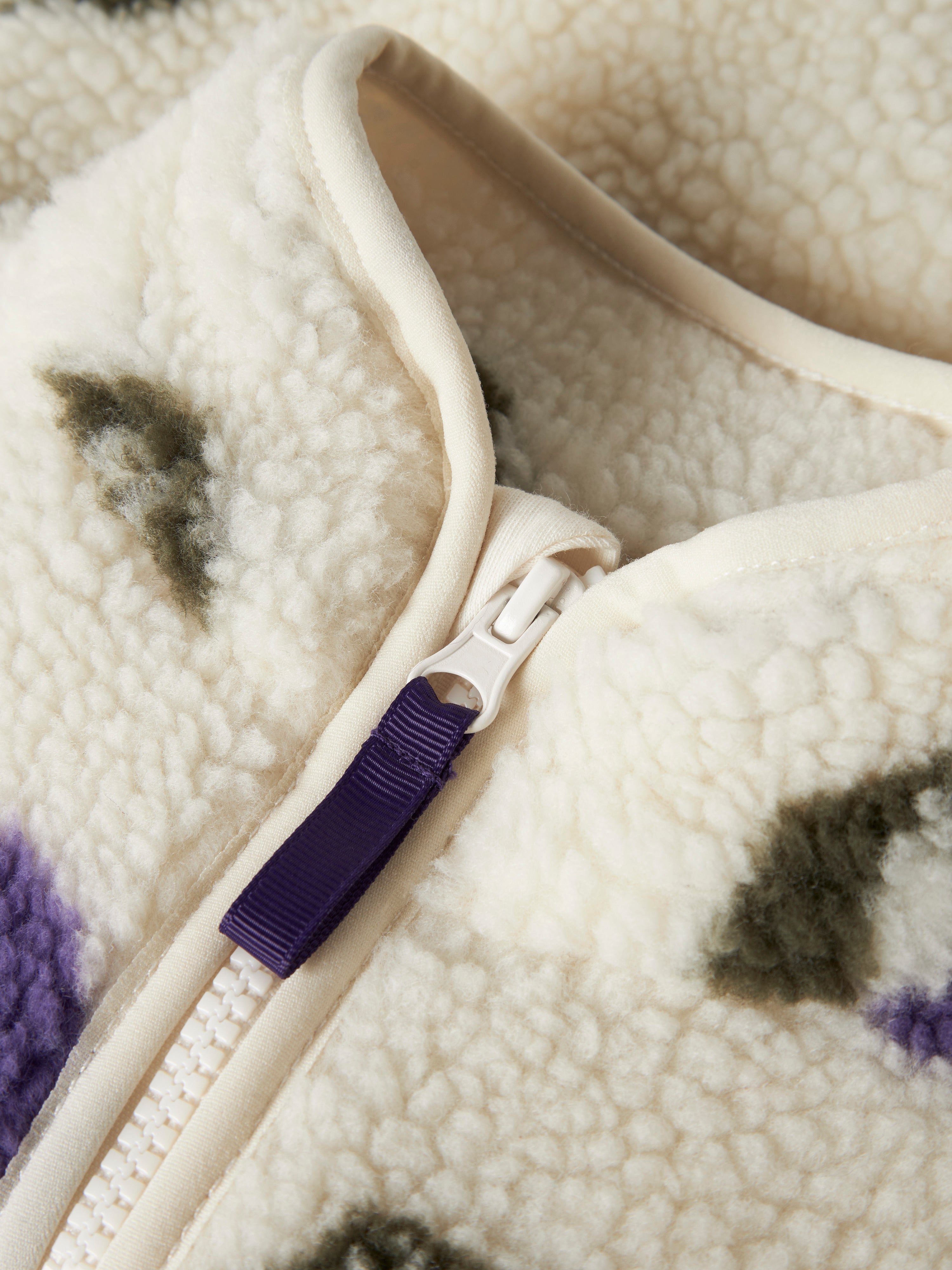 Name It - Onelda Teddy Cardigan - Antique White