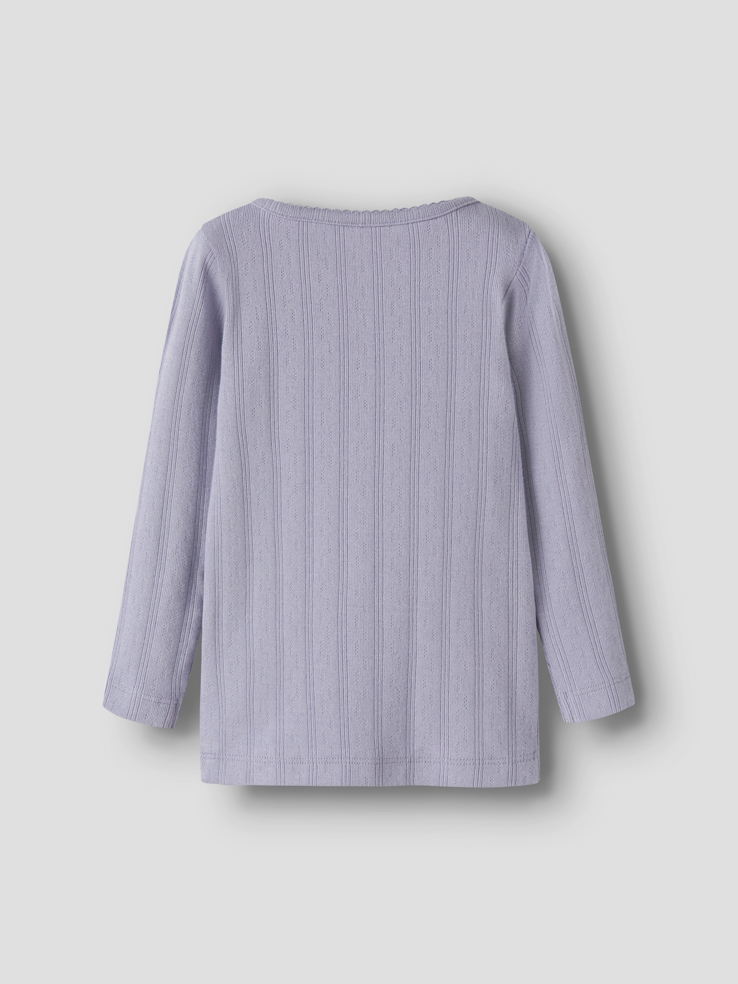 Name It Olene - LS Slim Top - Heirloom Lilac