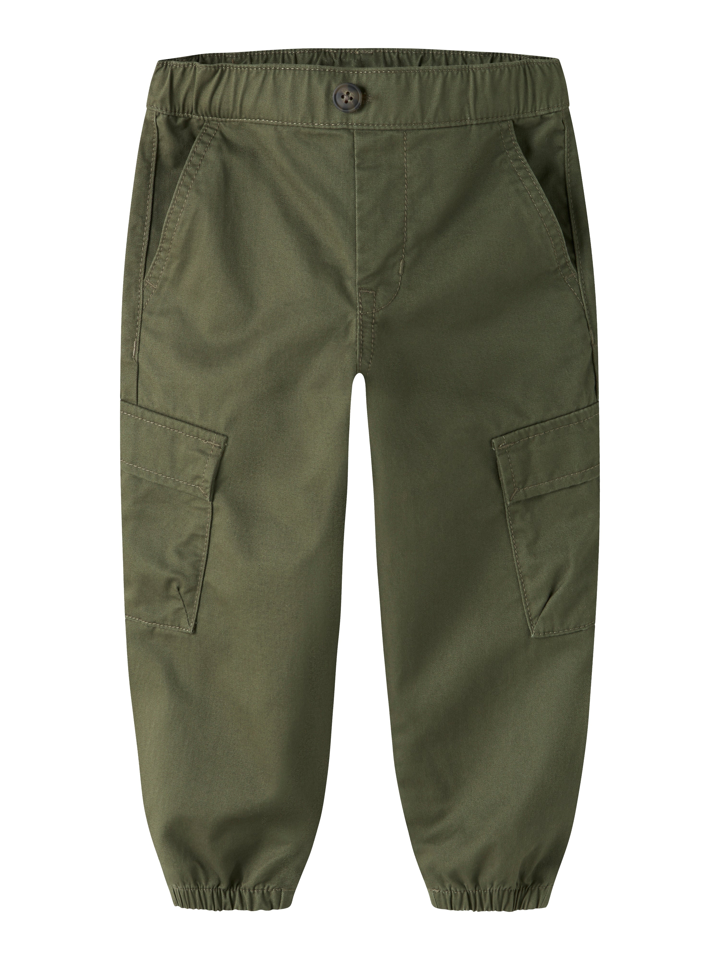 Name It - Ben Barrel R Twi Pant - Olive Night