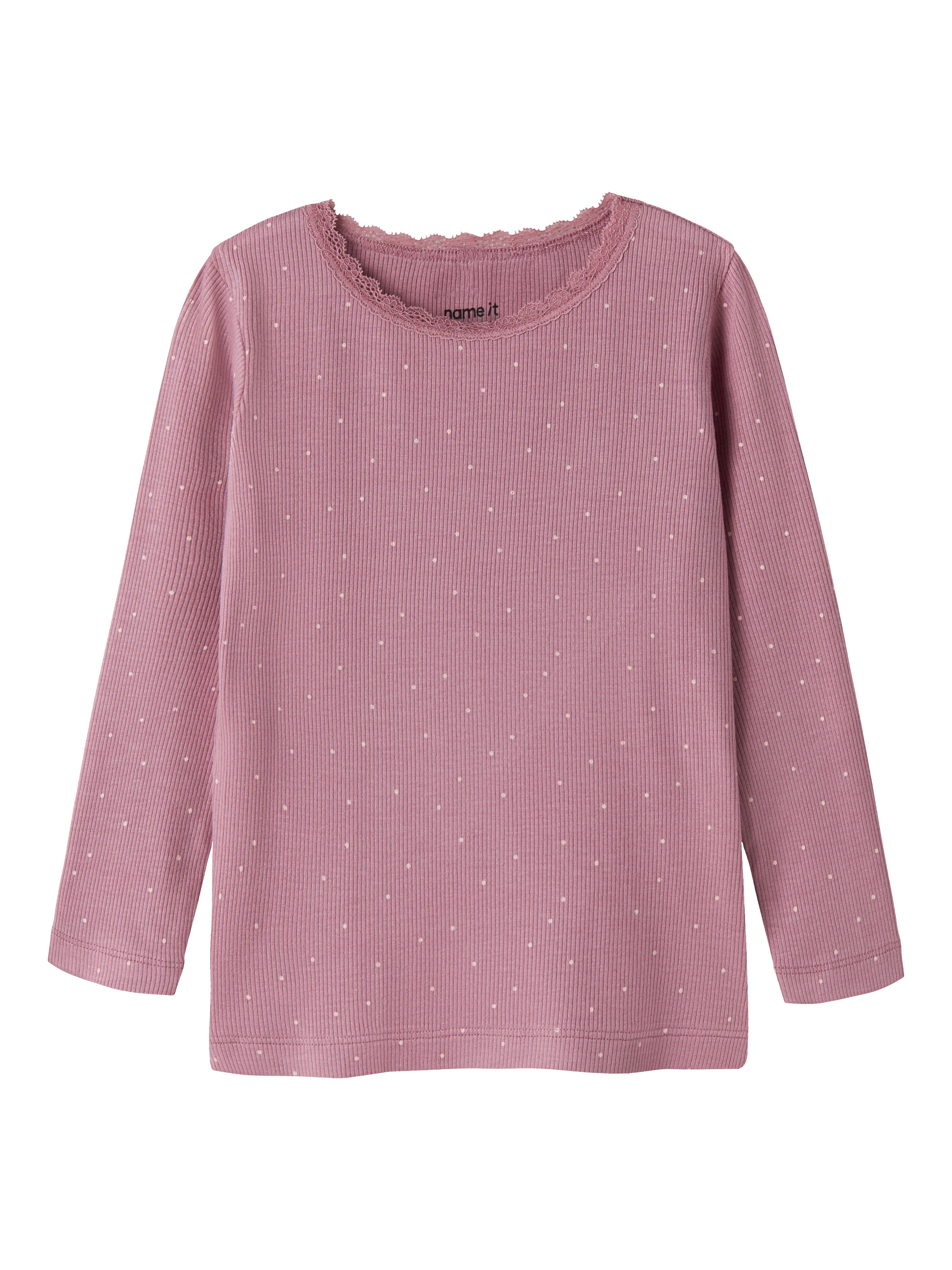 Name It Lardia - LS Slim Top - Lilas