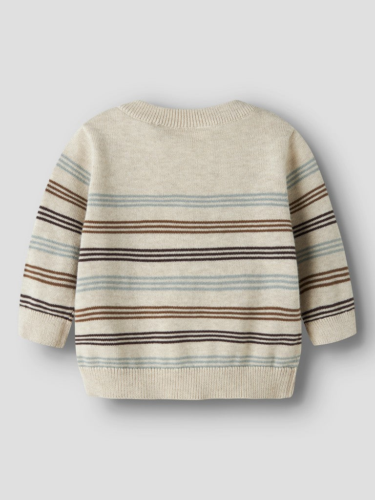 Name It Ronnys - LS Knit Cardigan - Peyote Melange