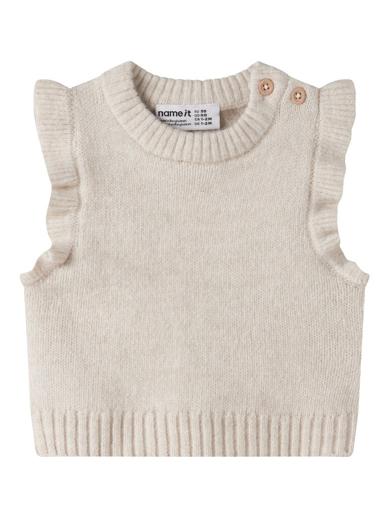 Name It Rosely - Knit Slipover - Birch