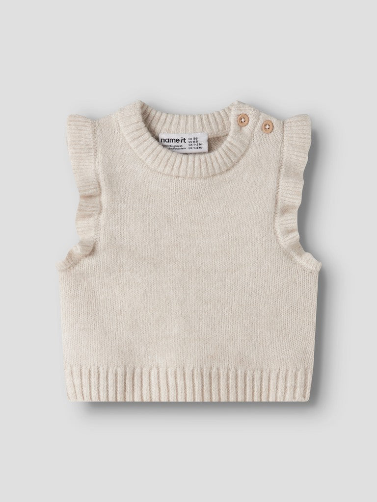 Name It Rosely - Knit Slipover - Birch