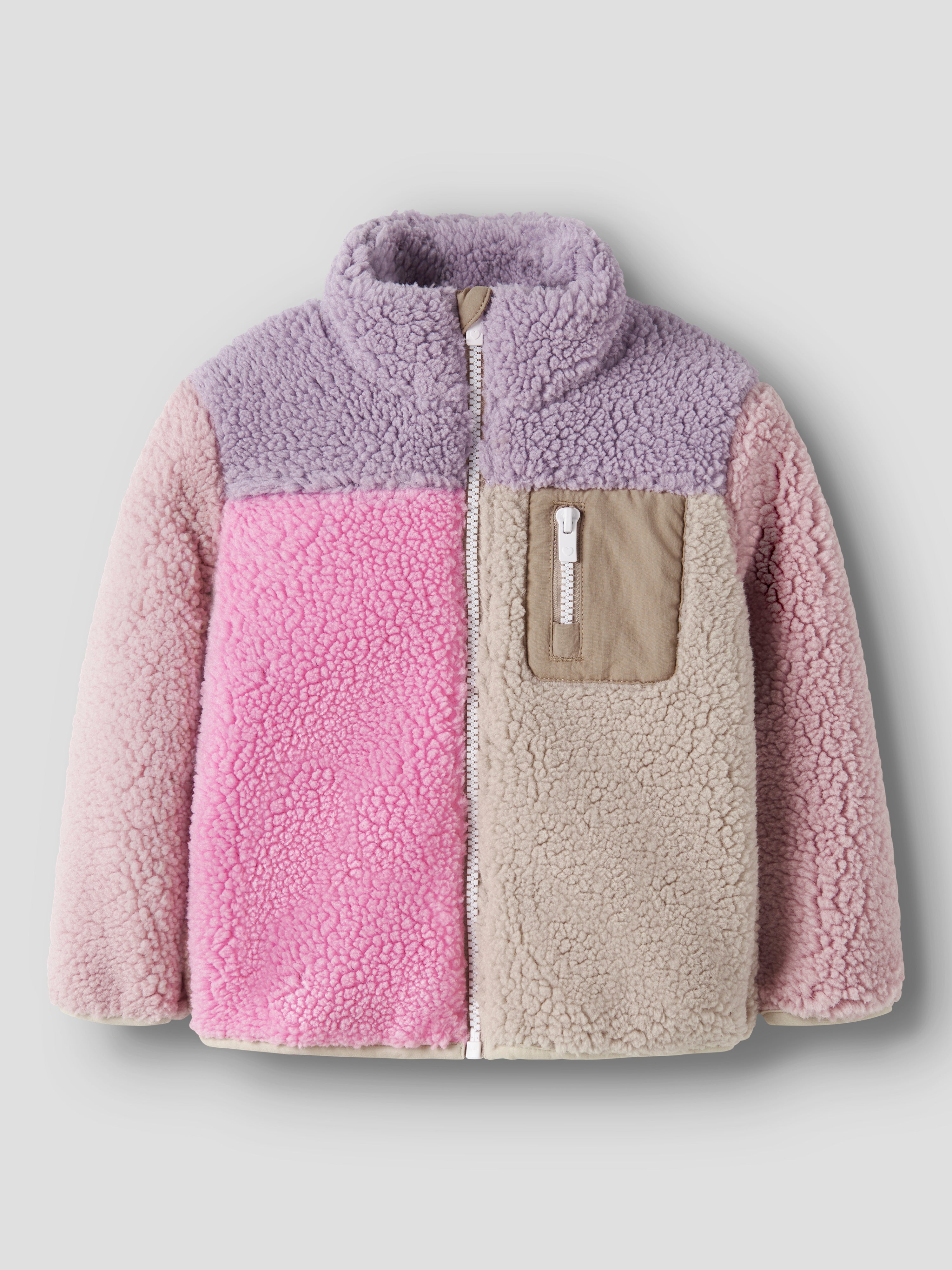 Name It - Monica Teddy Jacket - Peyote