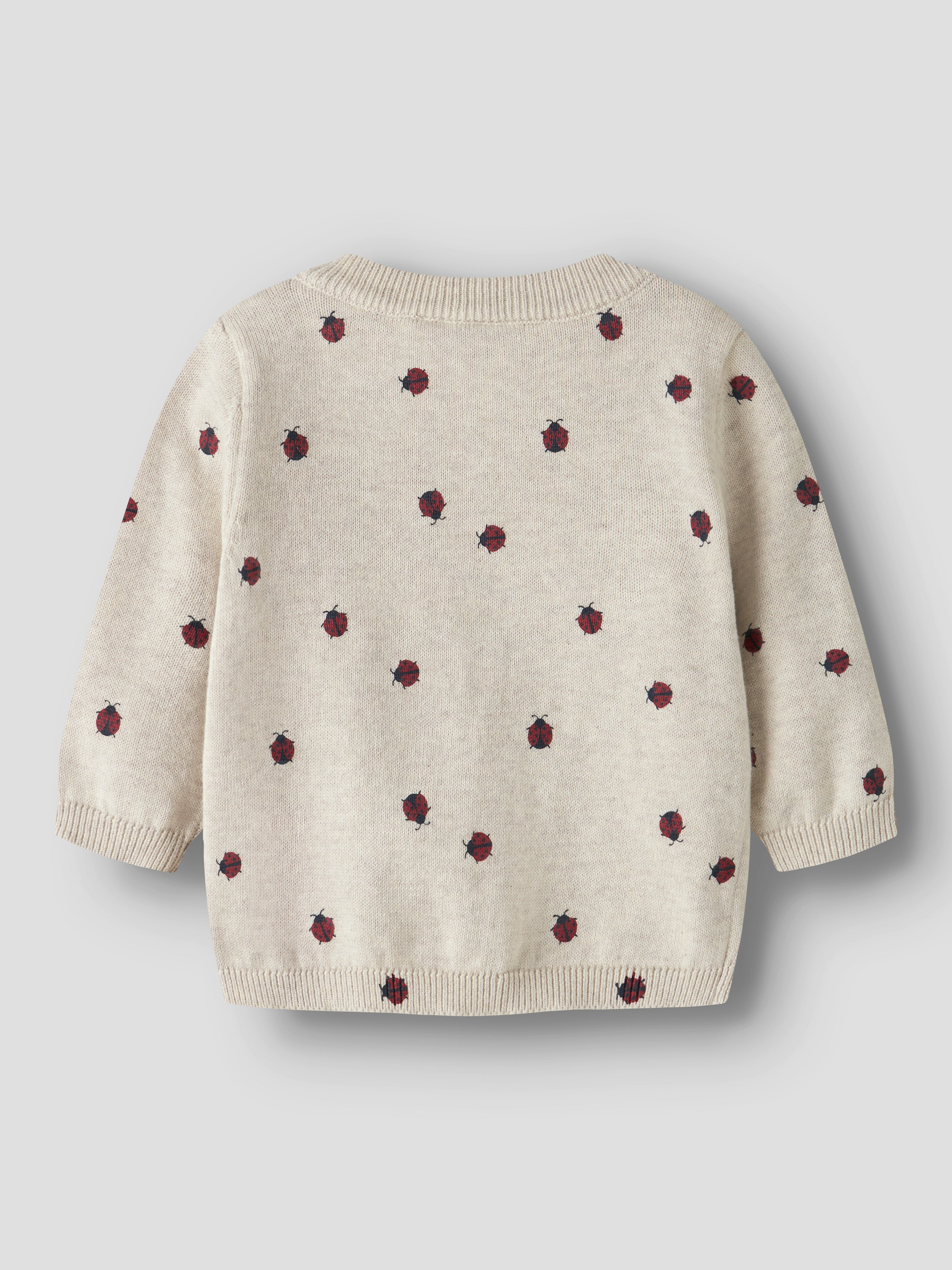 Name It Kikki - LS Knit Cardigan - Peyote Melange