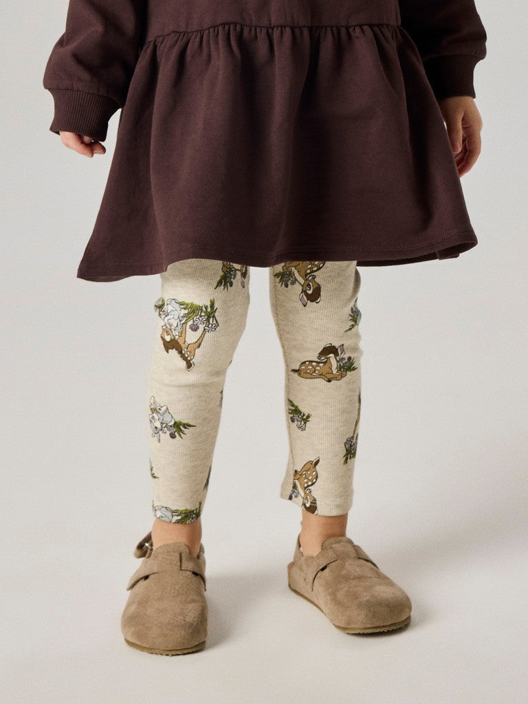Name It Nonna - Bambi Legging - Peyote Melange