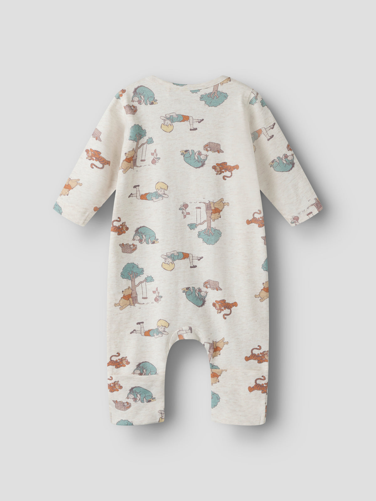 Name It Okis - Pooh LS Suit - Peyote Melange AOP