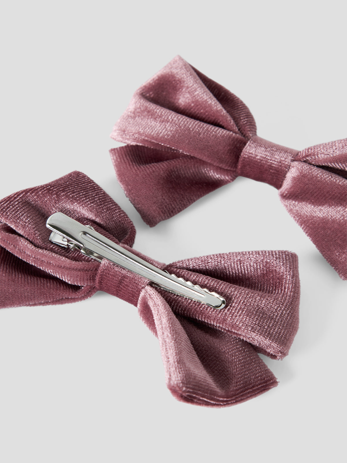 Name It Relvet - 2 pak Hairclips - Mauve Shadows