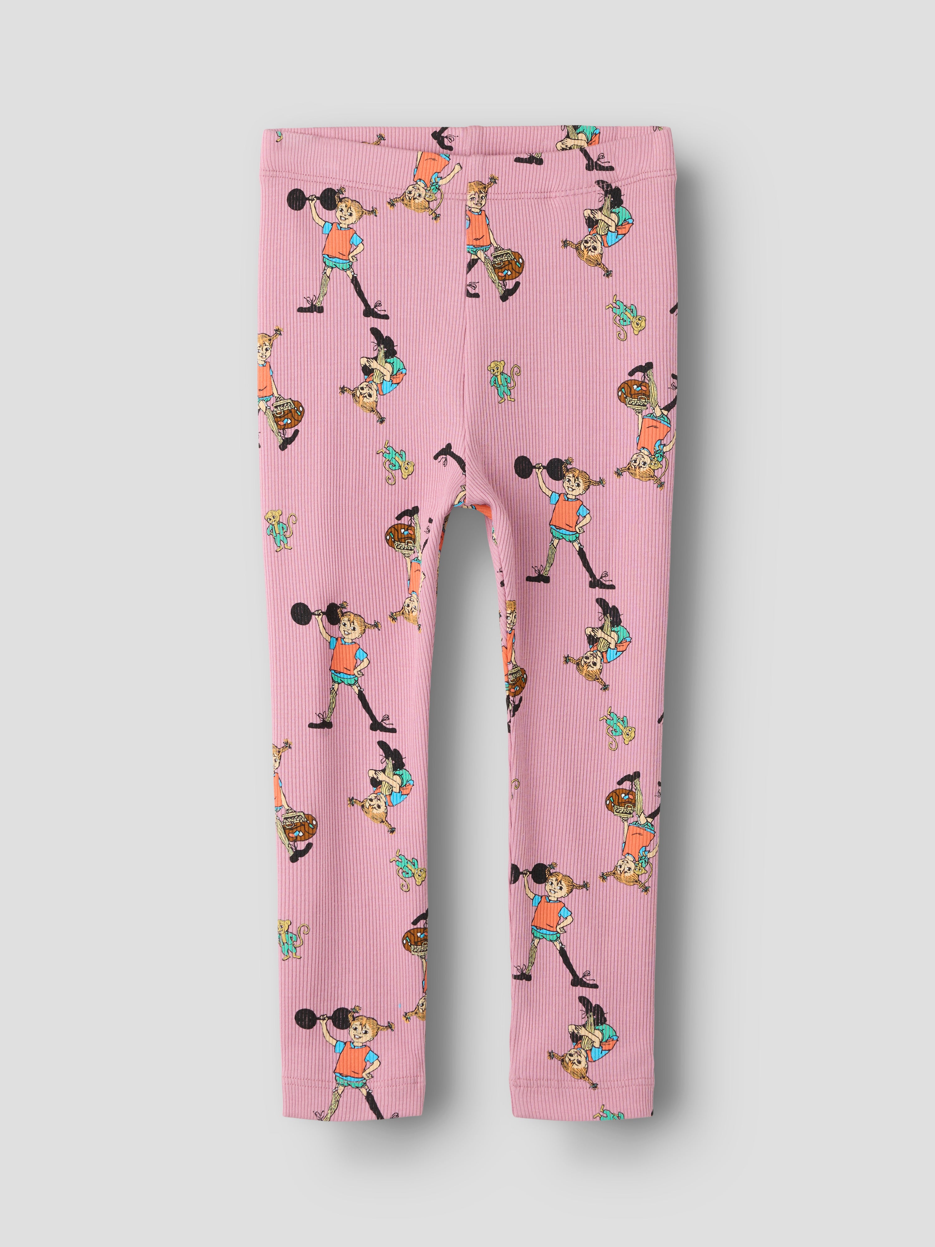 Name It Ara Pippi - Slim Legging Sky - Lilas