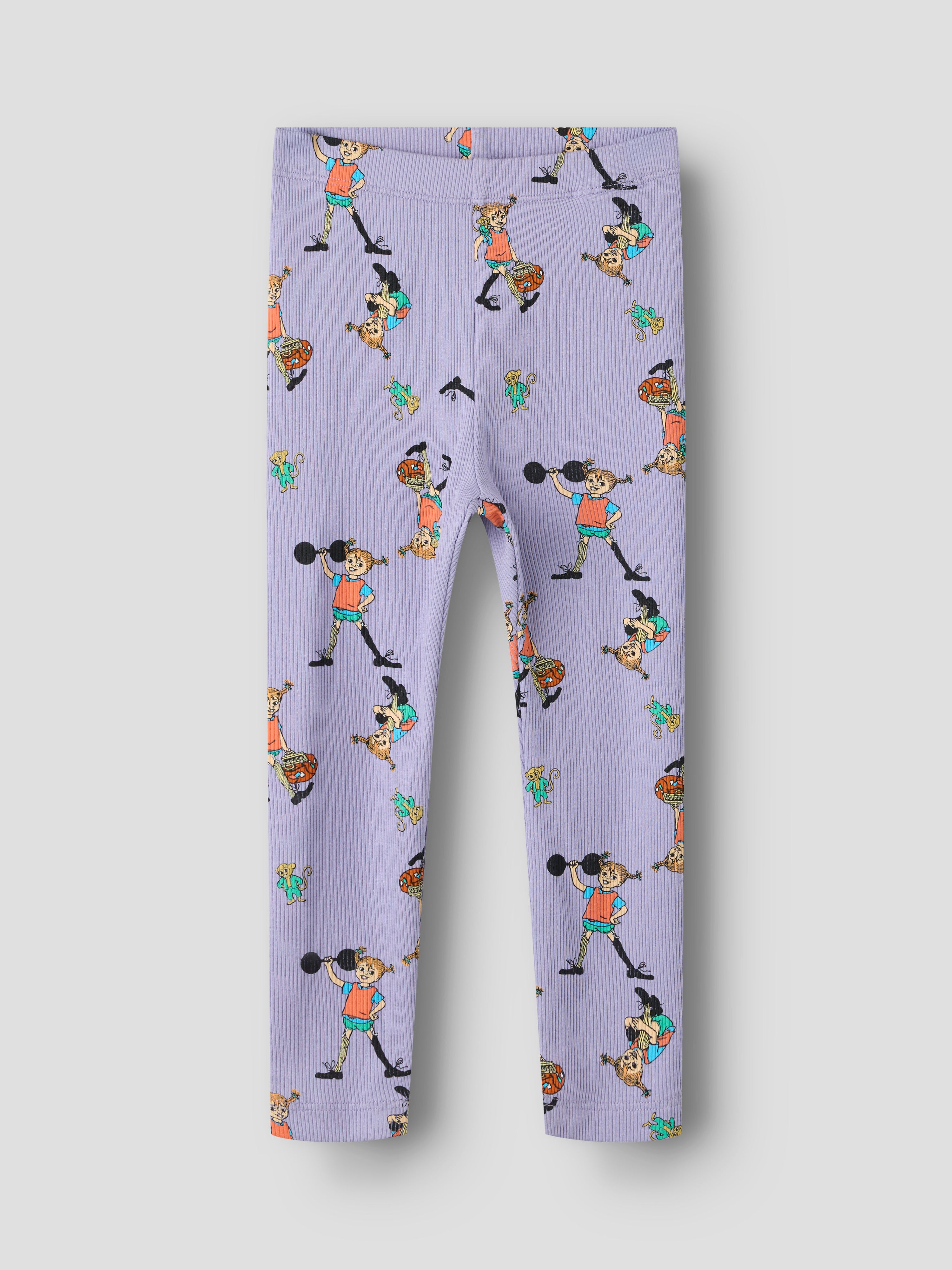 Name It Ara Pippi - Slim Legging Sky - Heirloom Lilac