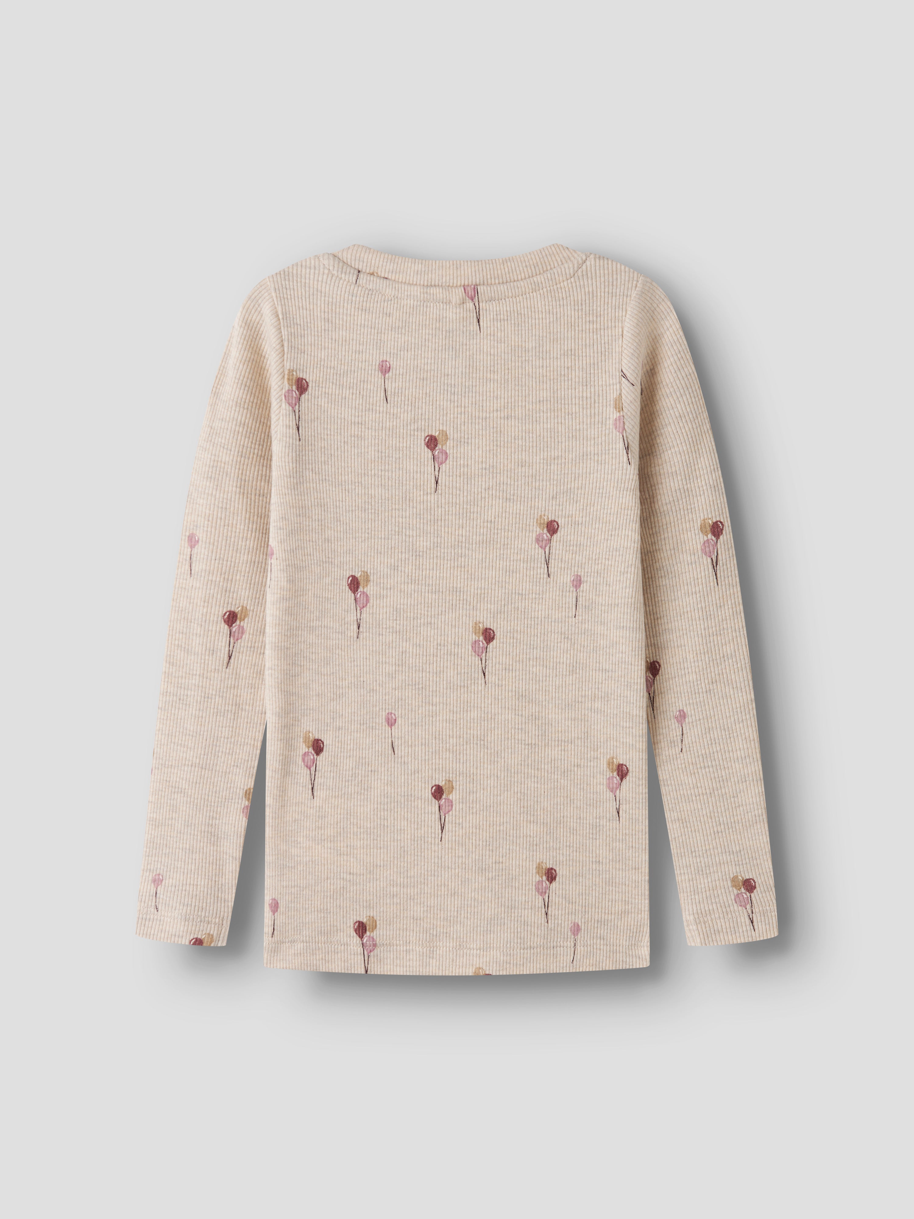 Name It - Nabila LS Top - Peyote Melange