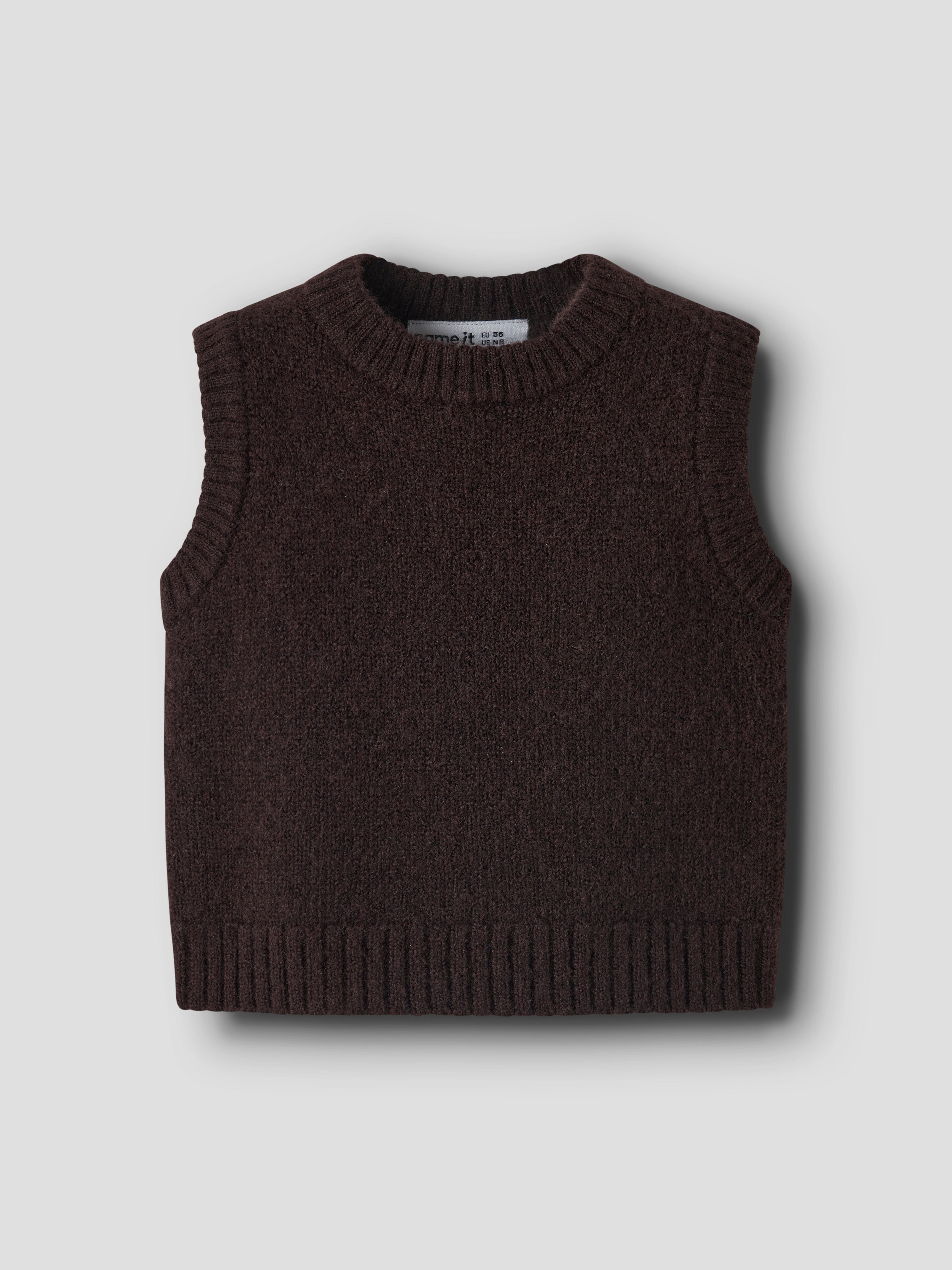 Name It Reifyly - Knit Slipover - Chocolate Plum