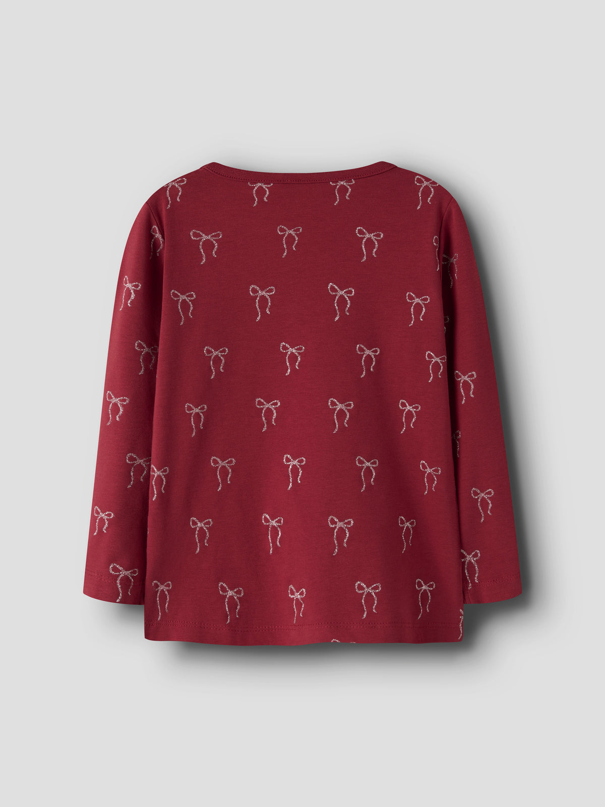 Name It Ri - LS Top - Red Dahlia