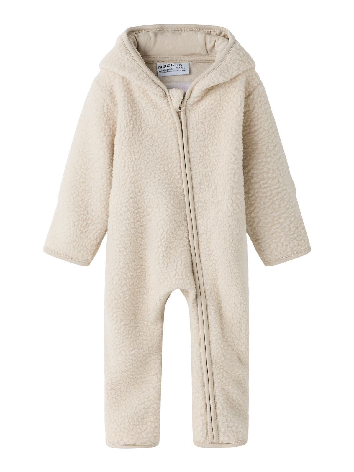 Name It Lana - LS Teddy Suit - Peyote