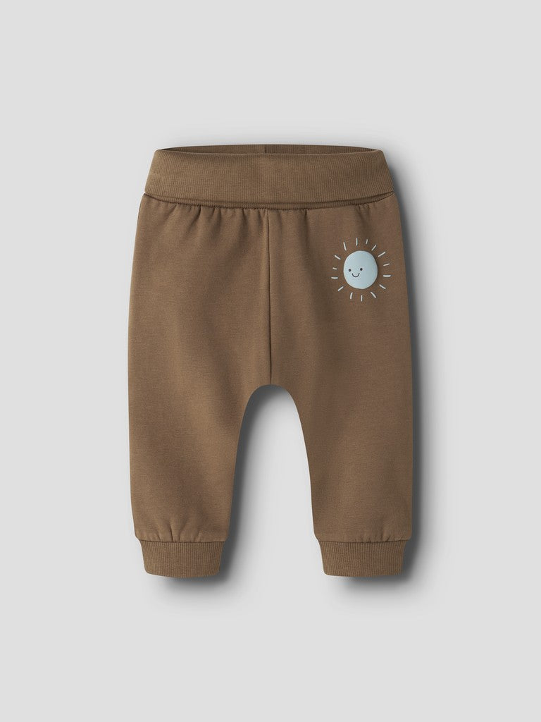 Name It Vimmer - Sweat Pant - Sepia / Sun