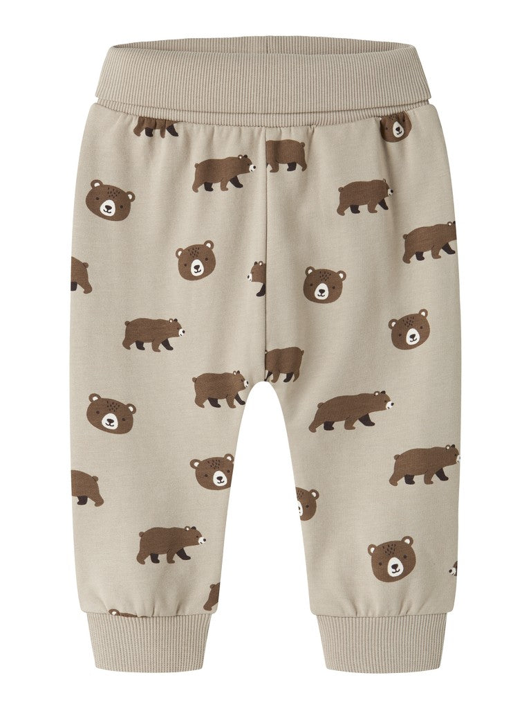 Name It Vimmer - Sweat Pant - Island Fossil / Bears
