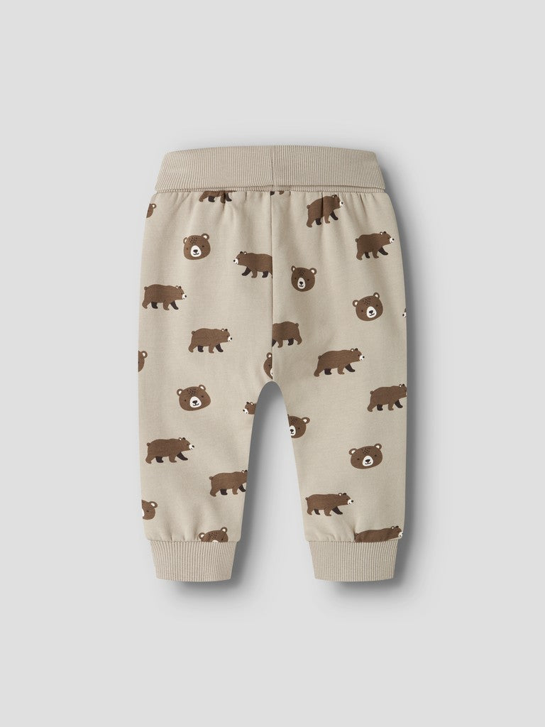 Name It Vimmer - Sweat Pant - Island Fossil / Bears