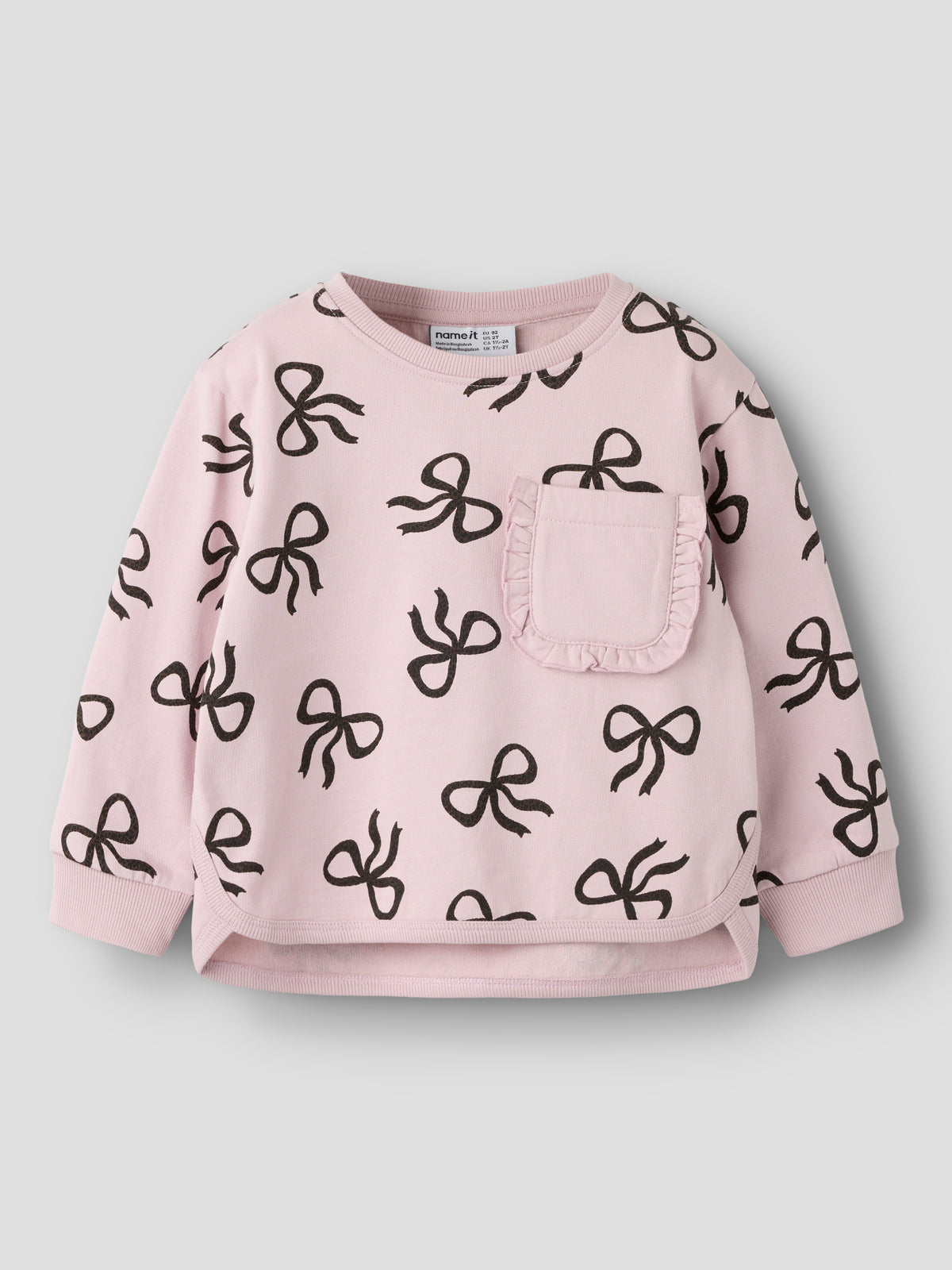 Name It Lucca - LS Sweat - Violet Ice