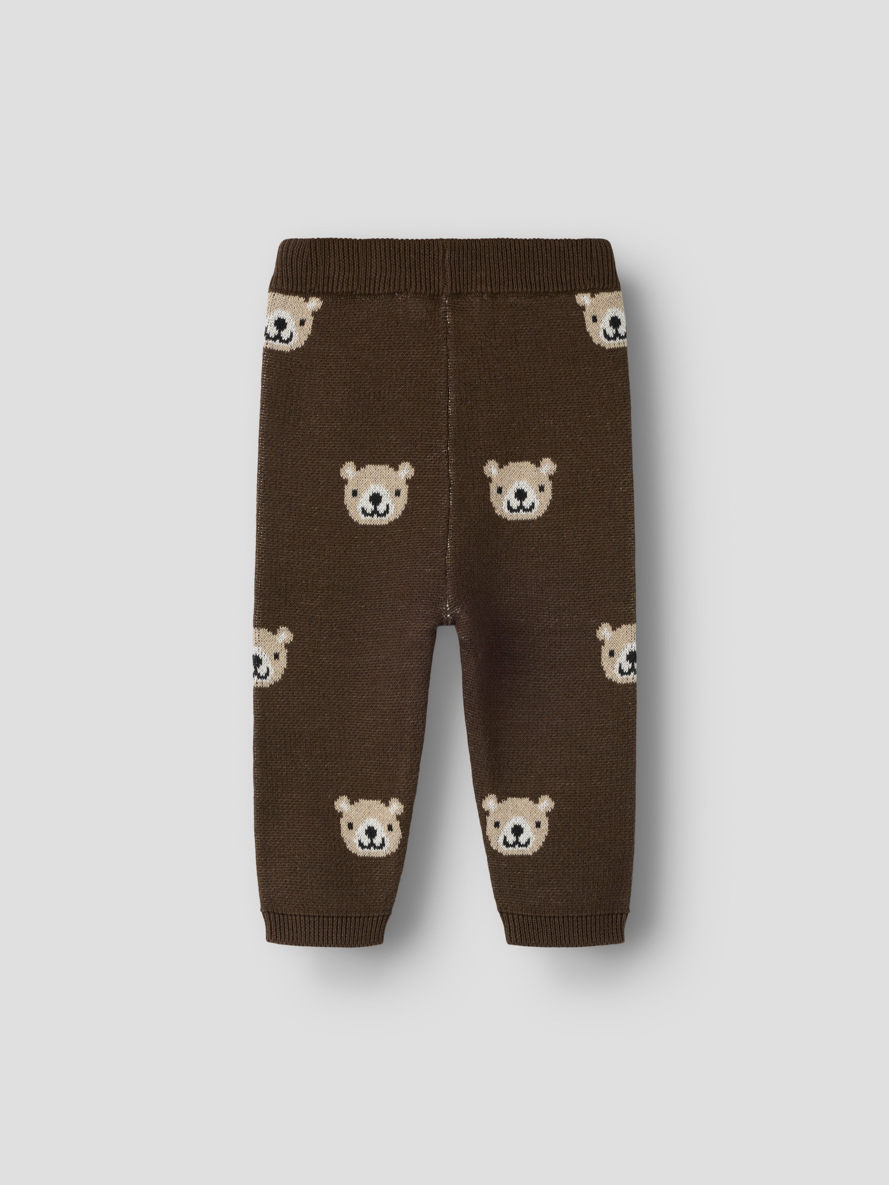 Name It - Neil Knit Pant - Chocolate Brown