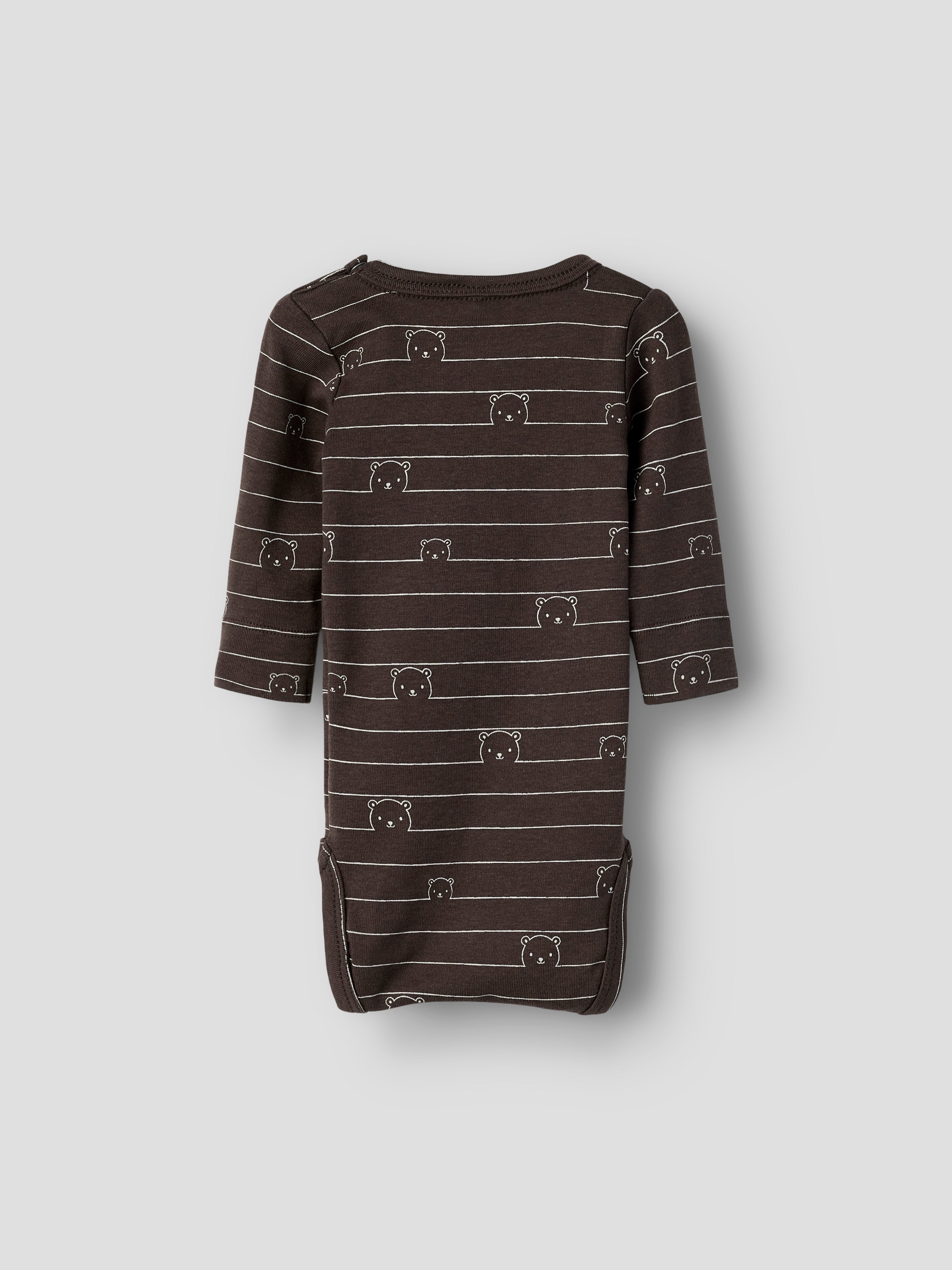Name It - Nalas LS XSL Body - Chocolate Brown