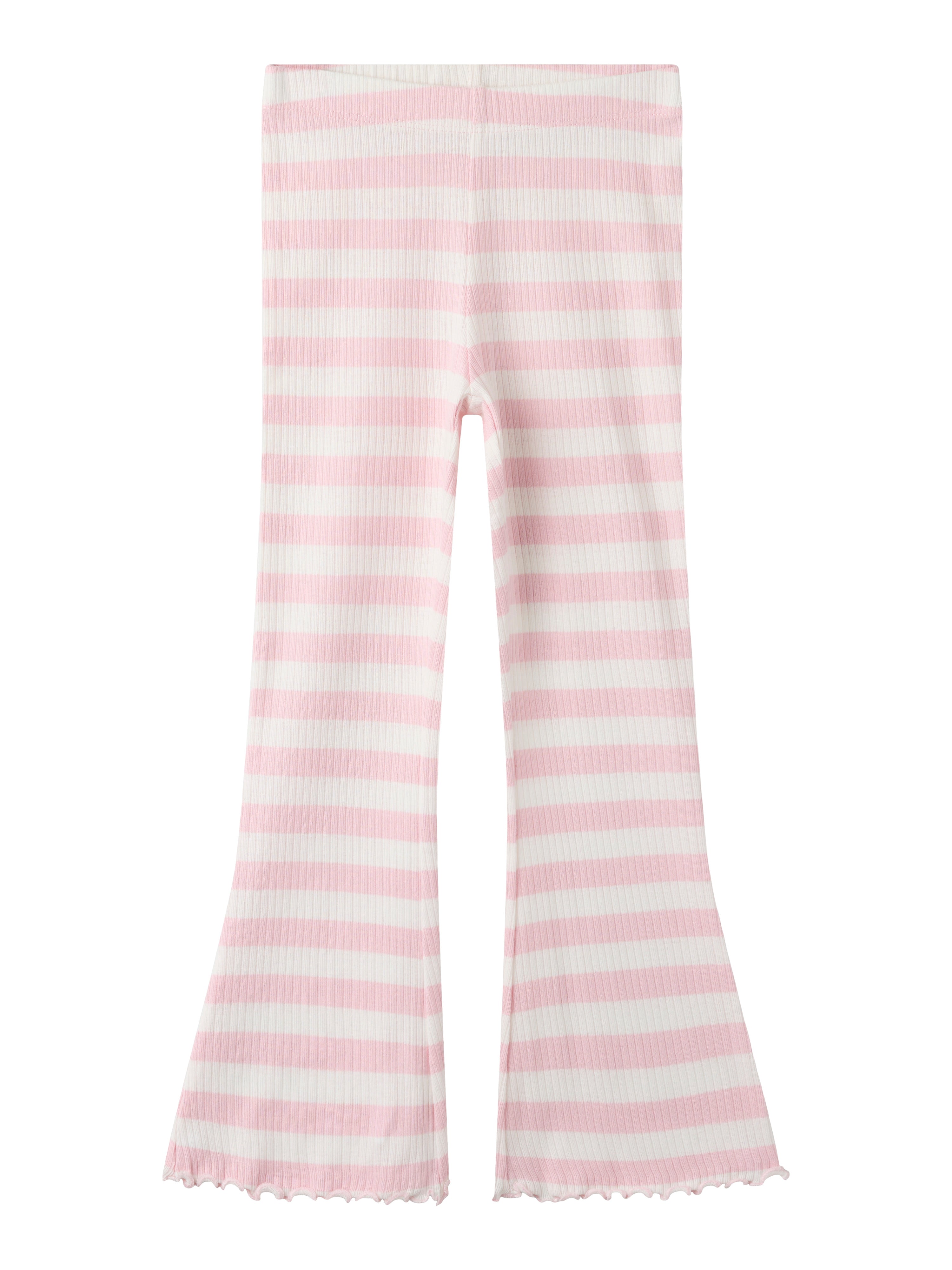 Name It - Nilje Bootcut Legging - Parfait Pink / Cloud Dancer