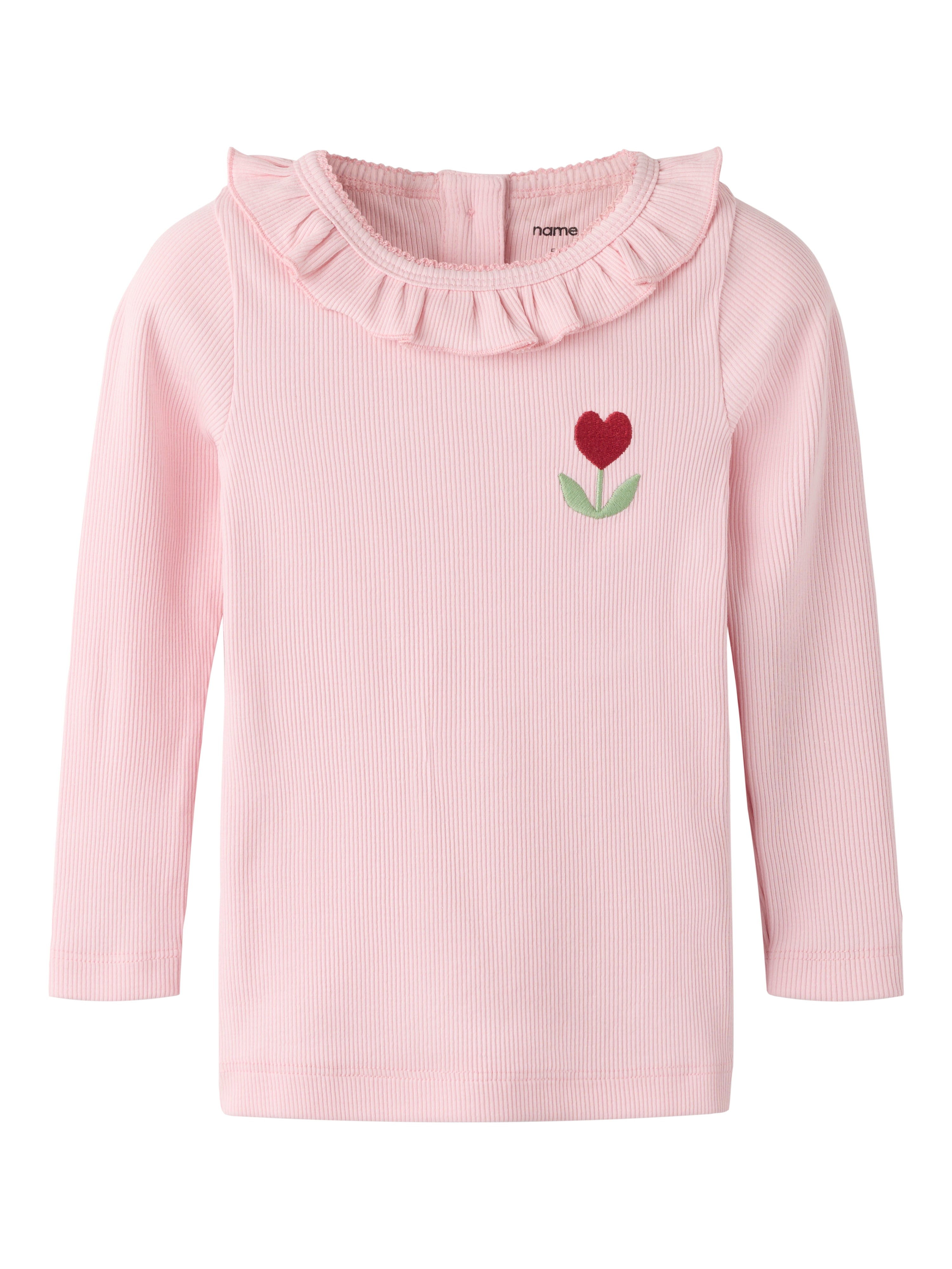 Name It - Naisy LS Slim Top - Parfait Pink