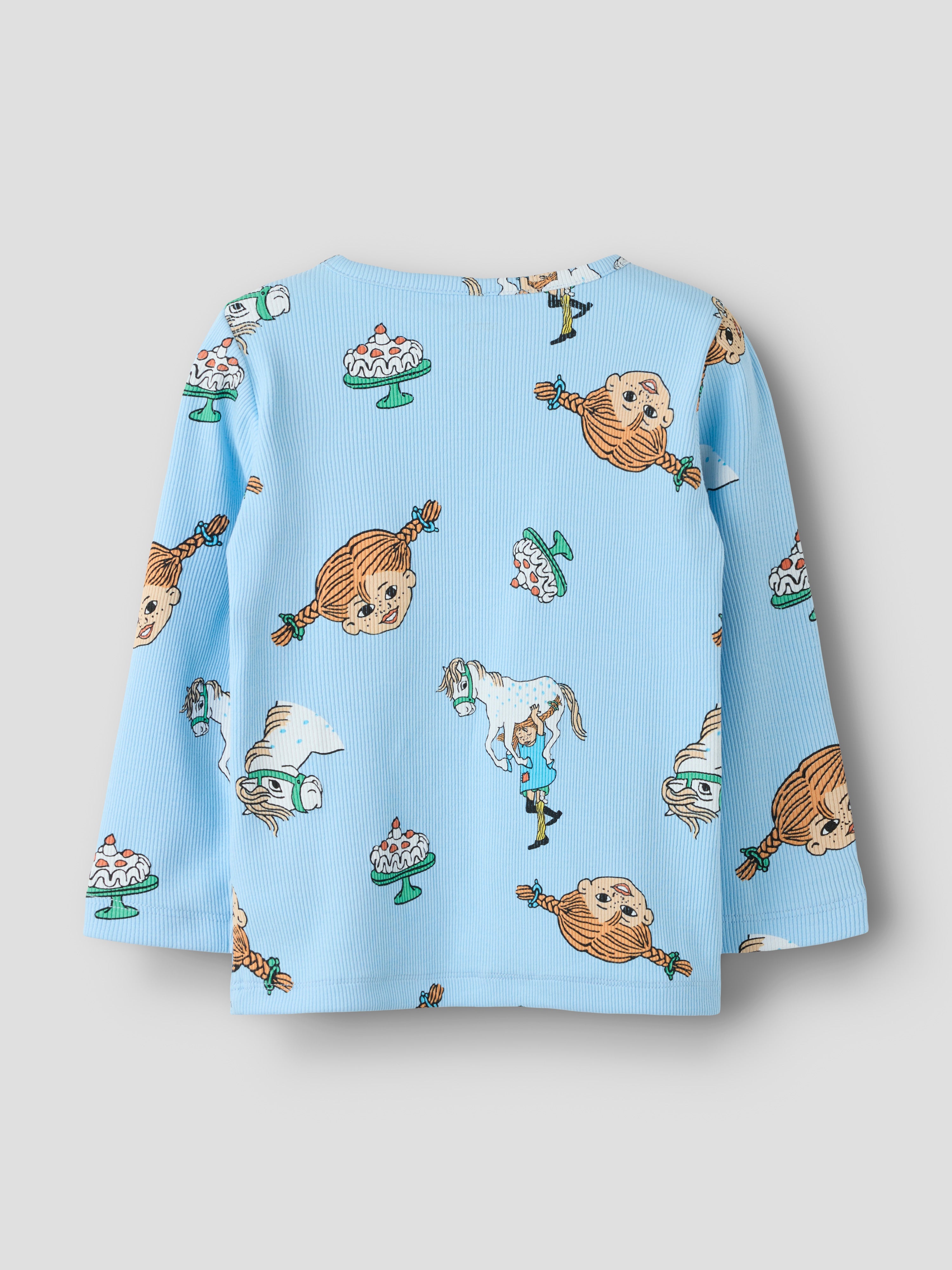 Name It Soca Pippi - LS Top Sky - Airy Blue