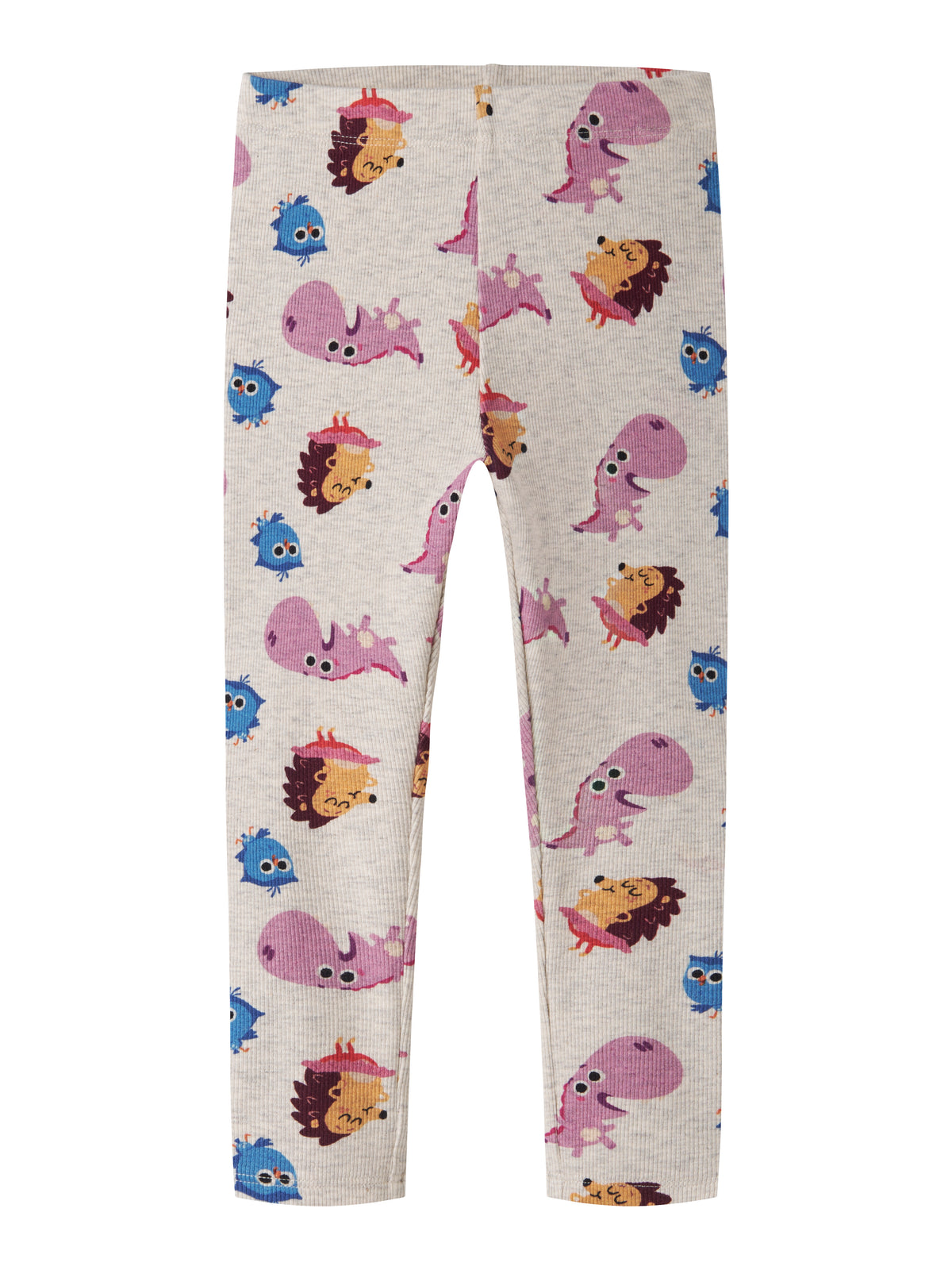 Name It Abesa - Børste Slim Legging DR - Peyote Melange