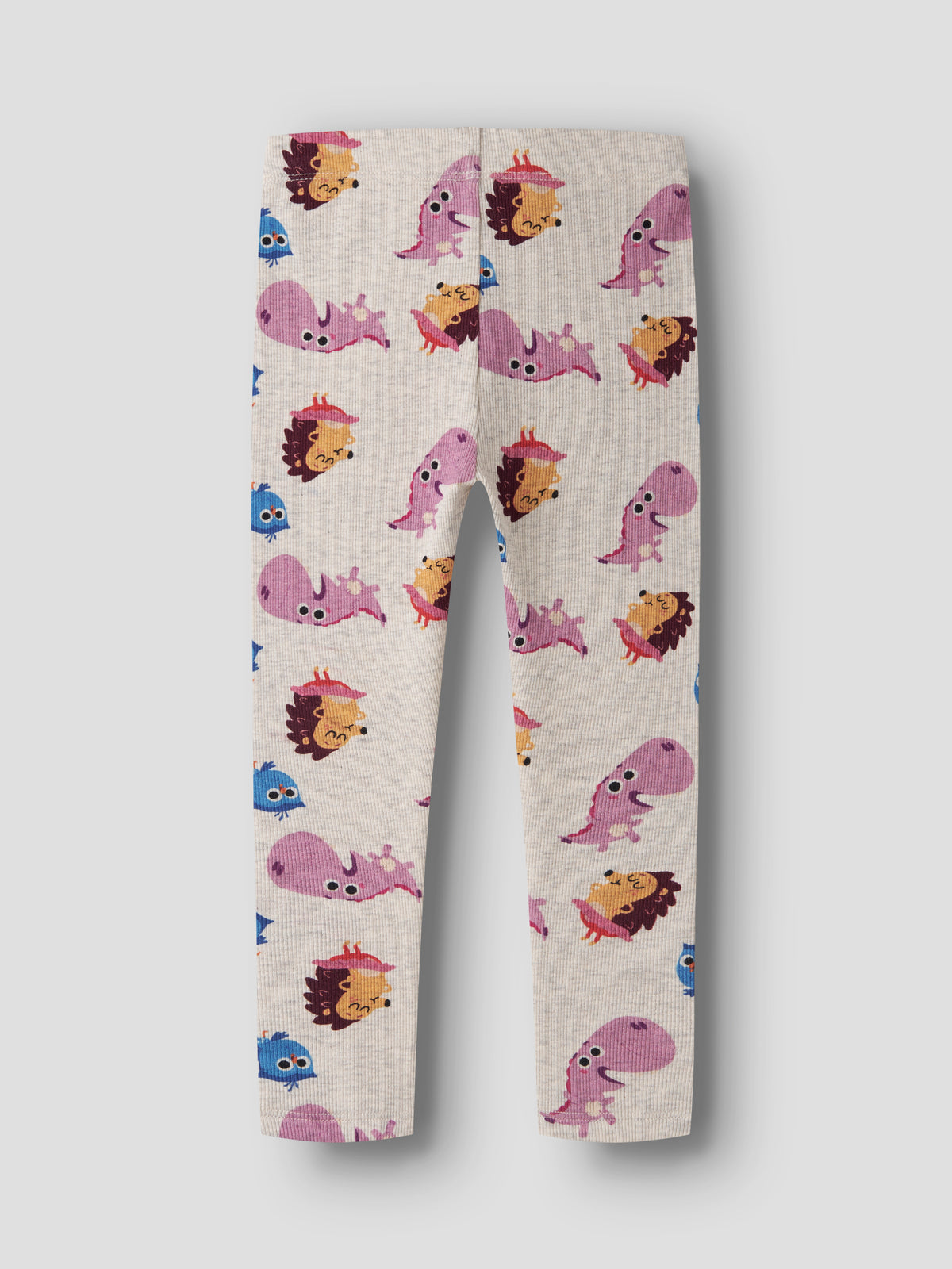 Name It Abesa - Børste Slim Legging DR - Peyote Melange