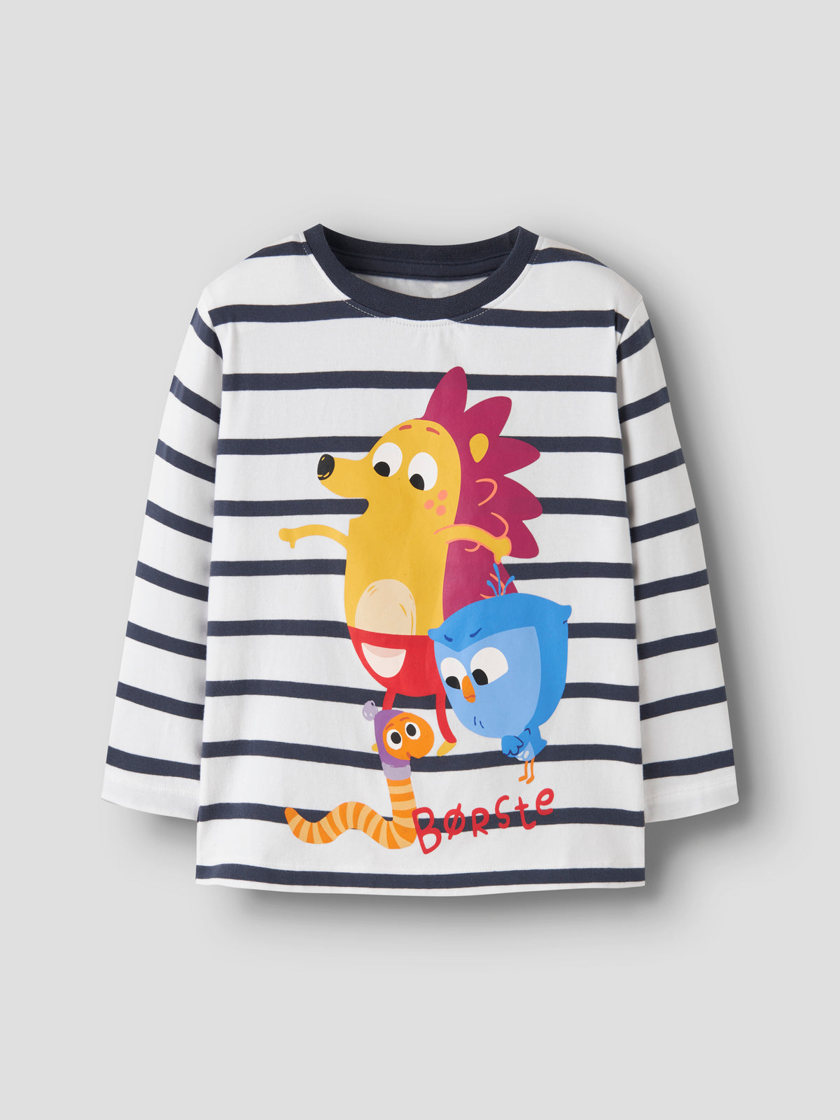 Name It Avi - Borste LS Top - Bright White
