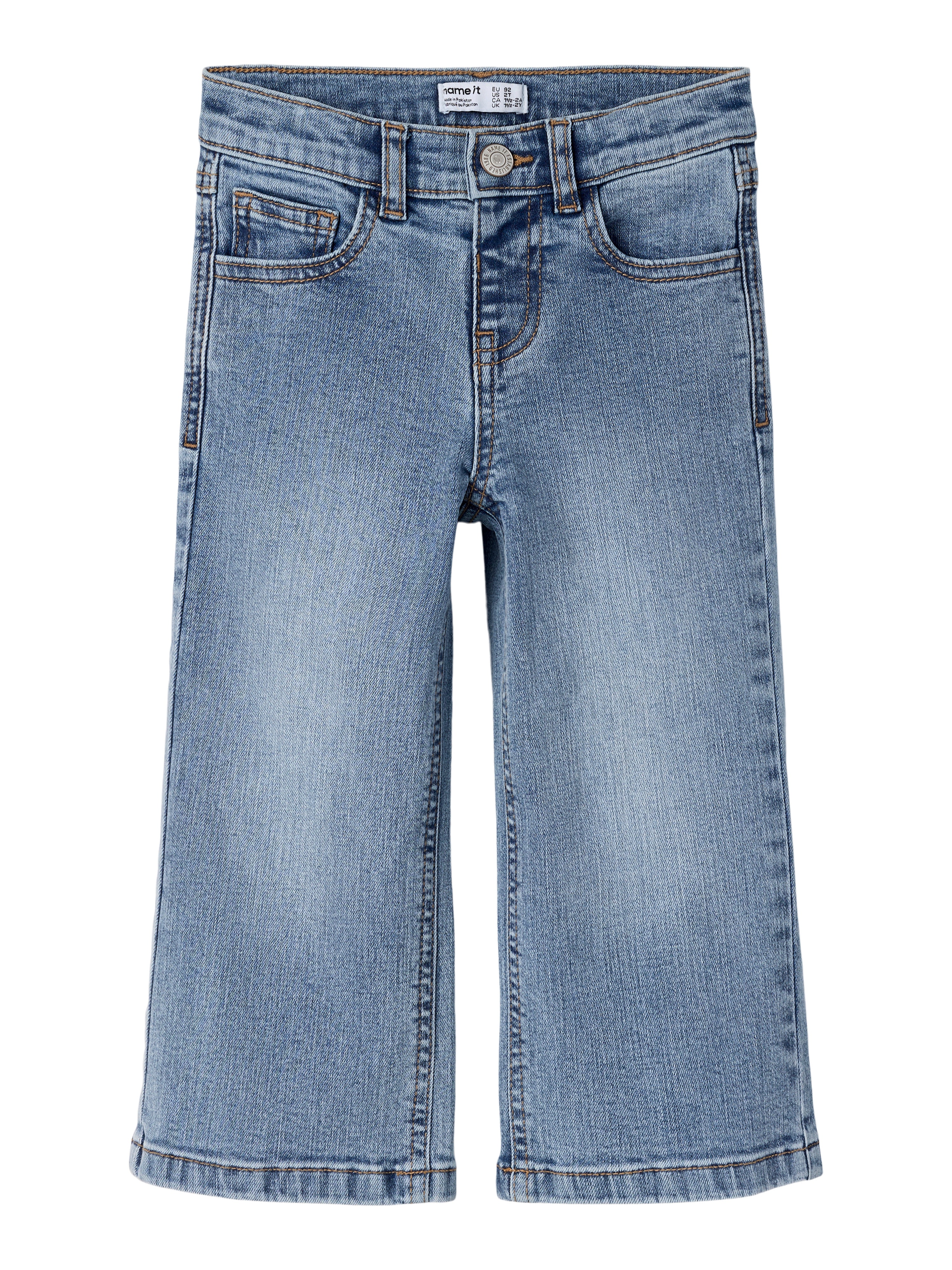 Name It Rose - Wide Jeans 5666 MD - Medium Blue Denim