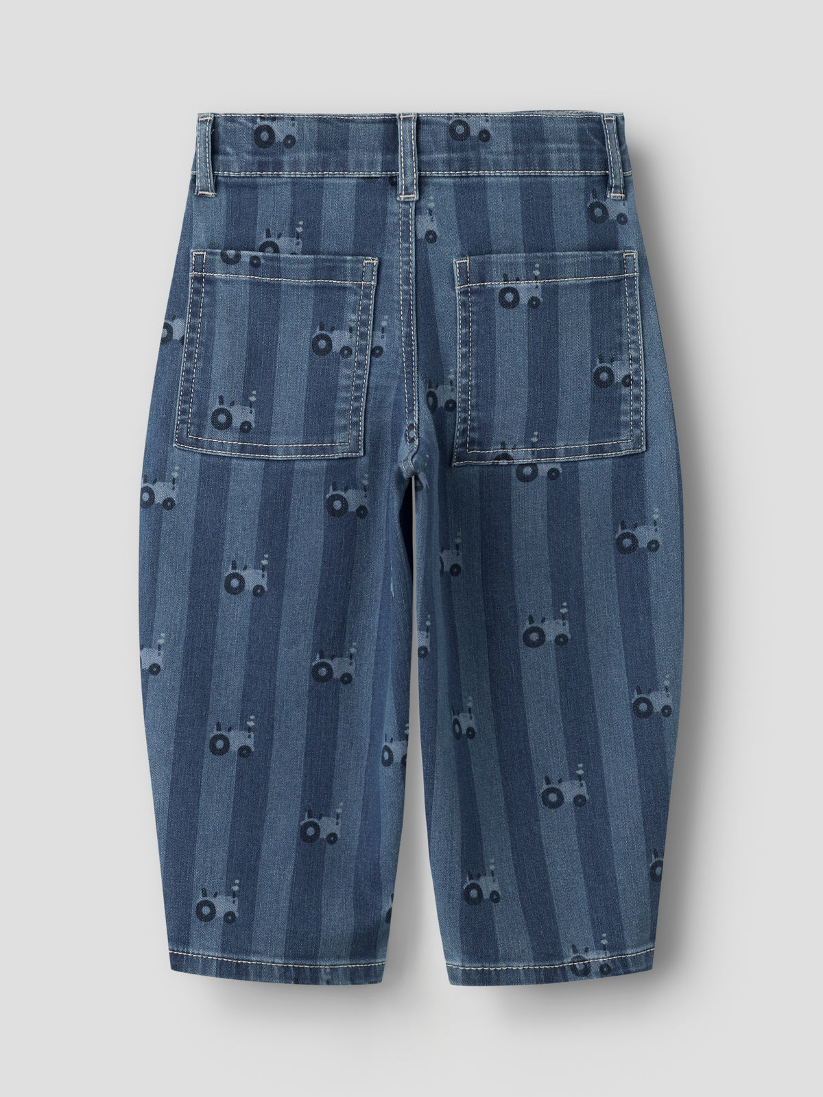 Name It Ben - Barrel Jeans 6699 QN - Medium Blue Denim / Tractor