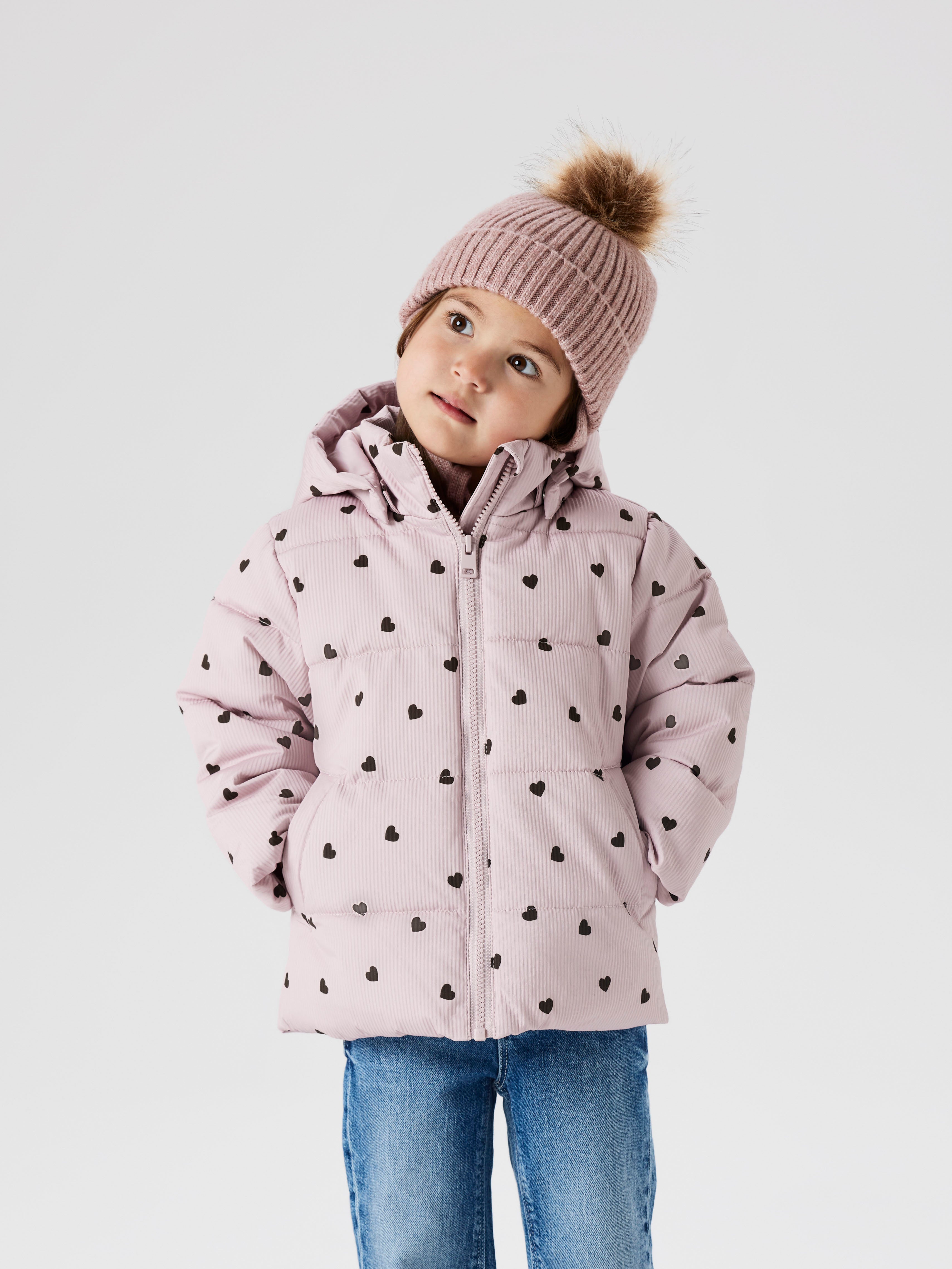Name It Monday Puffer Jacket - Violet Ice