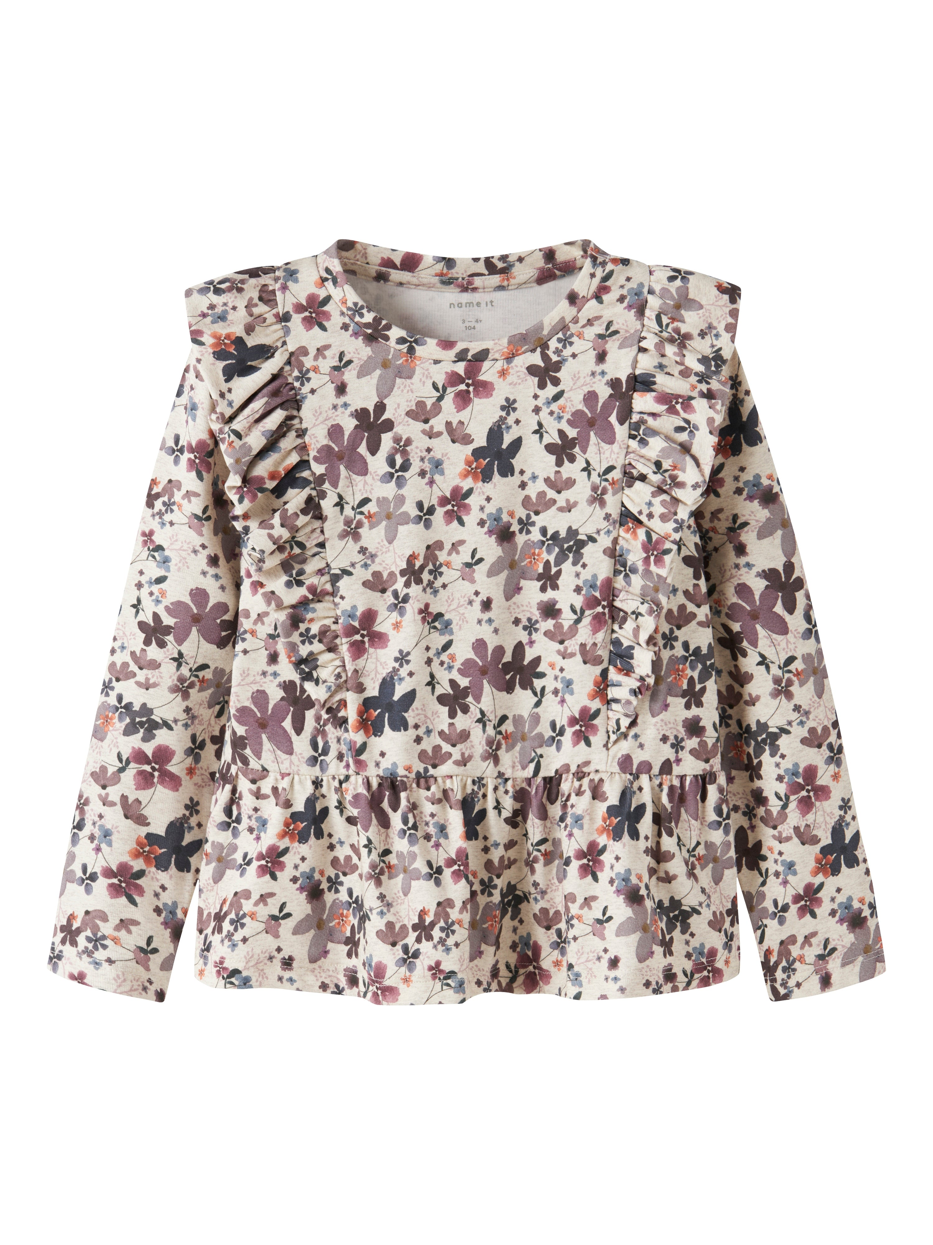 Name It Naline Top - Peyote Melange
