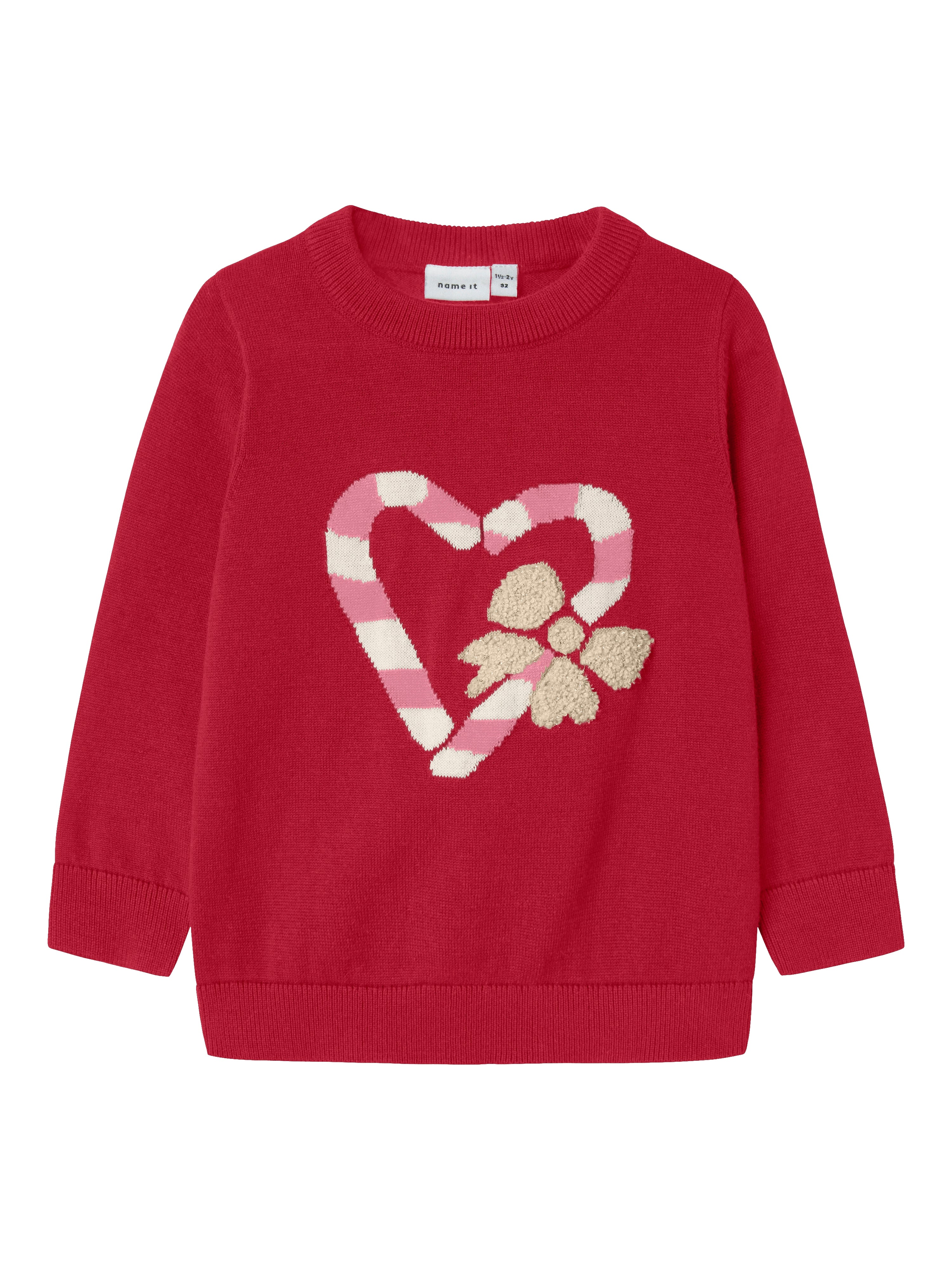 Name It Reamo LS Knit - Jester Red