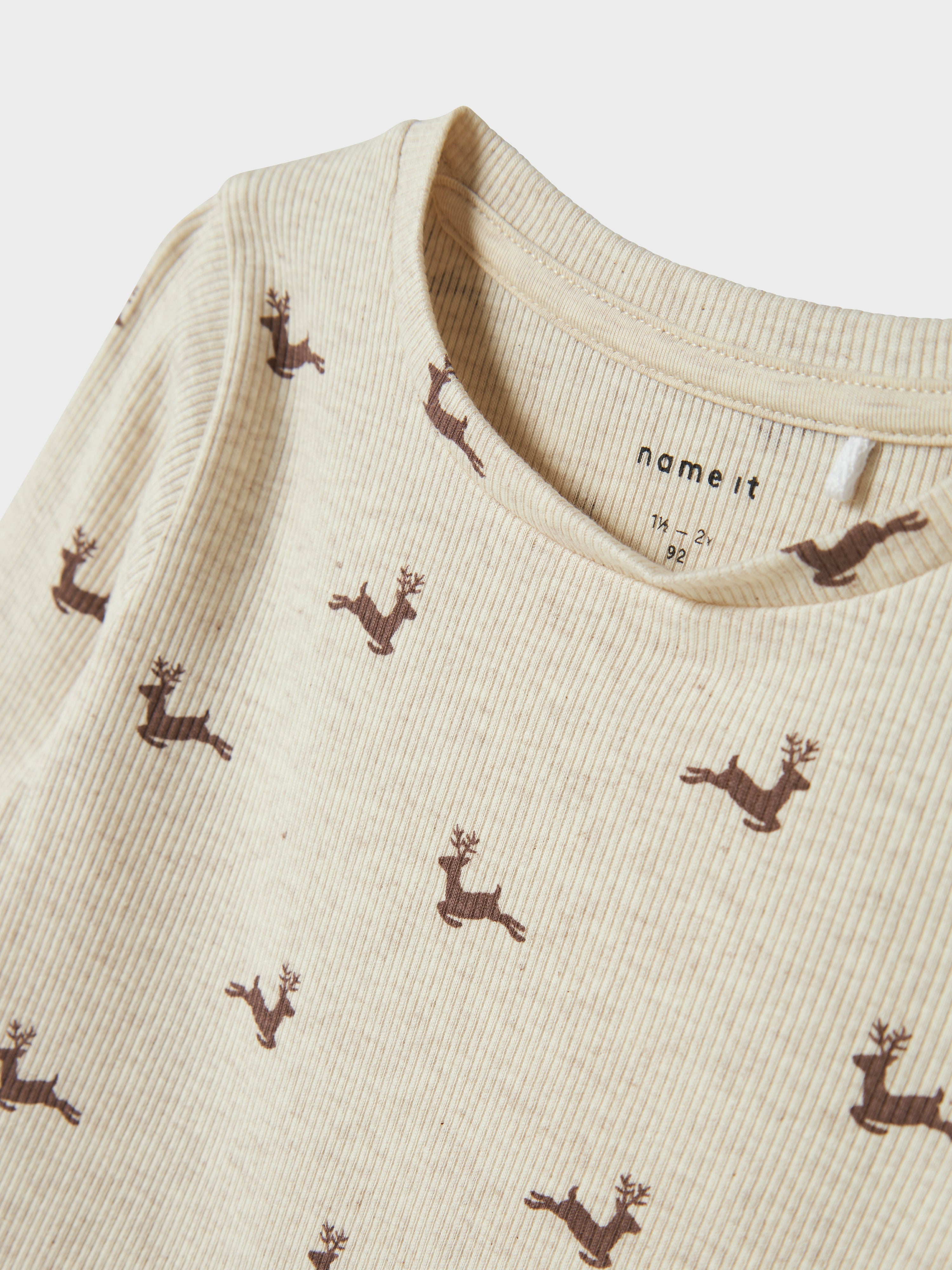 Name It Roko LS Top - Peyote Melange