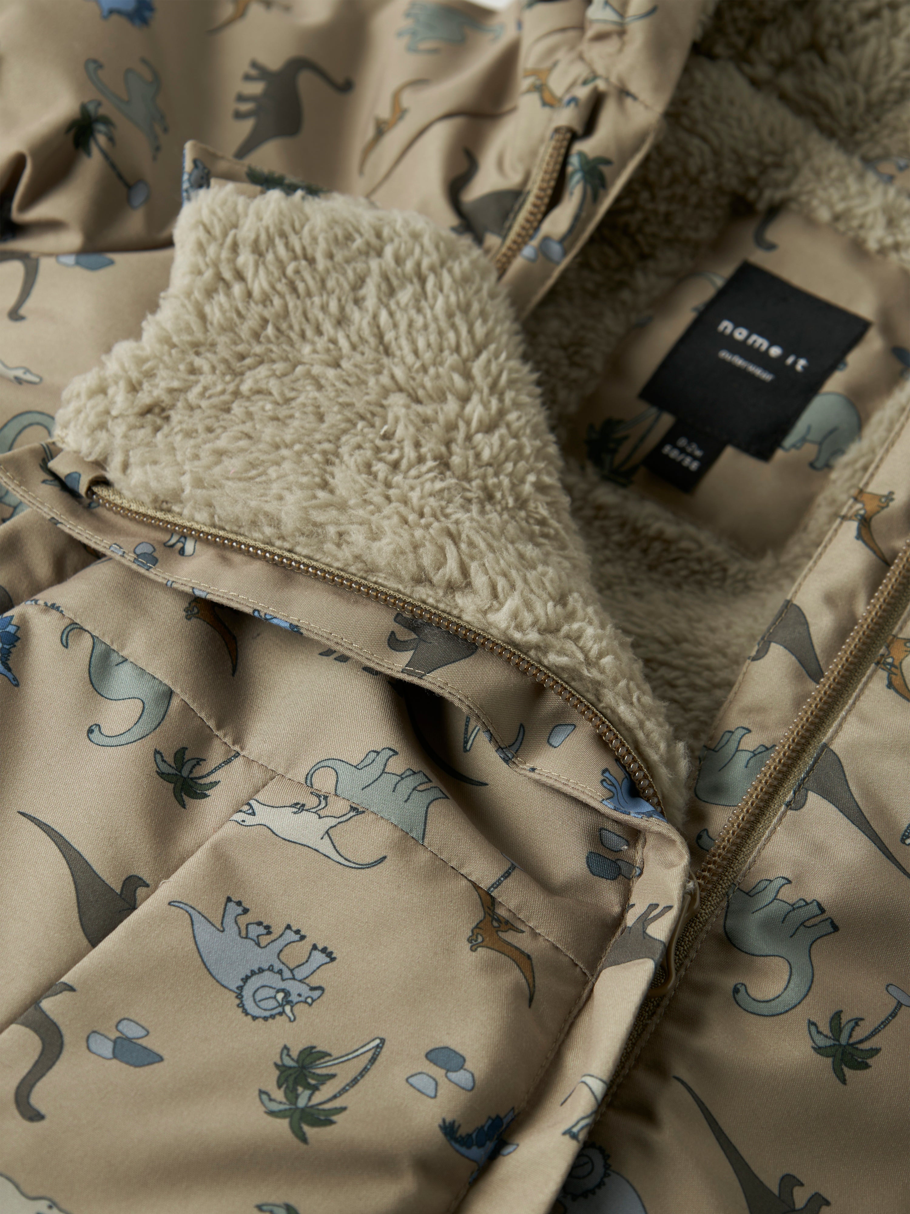 Name It Snow05 Suit Flyverdragt - Silver Mink