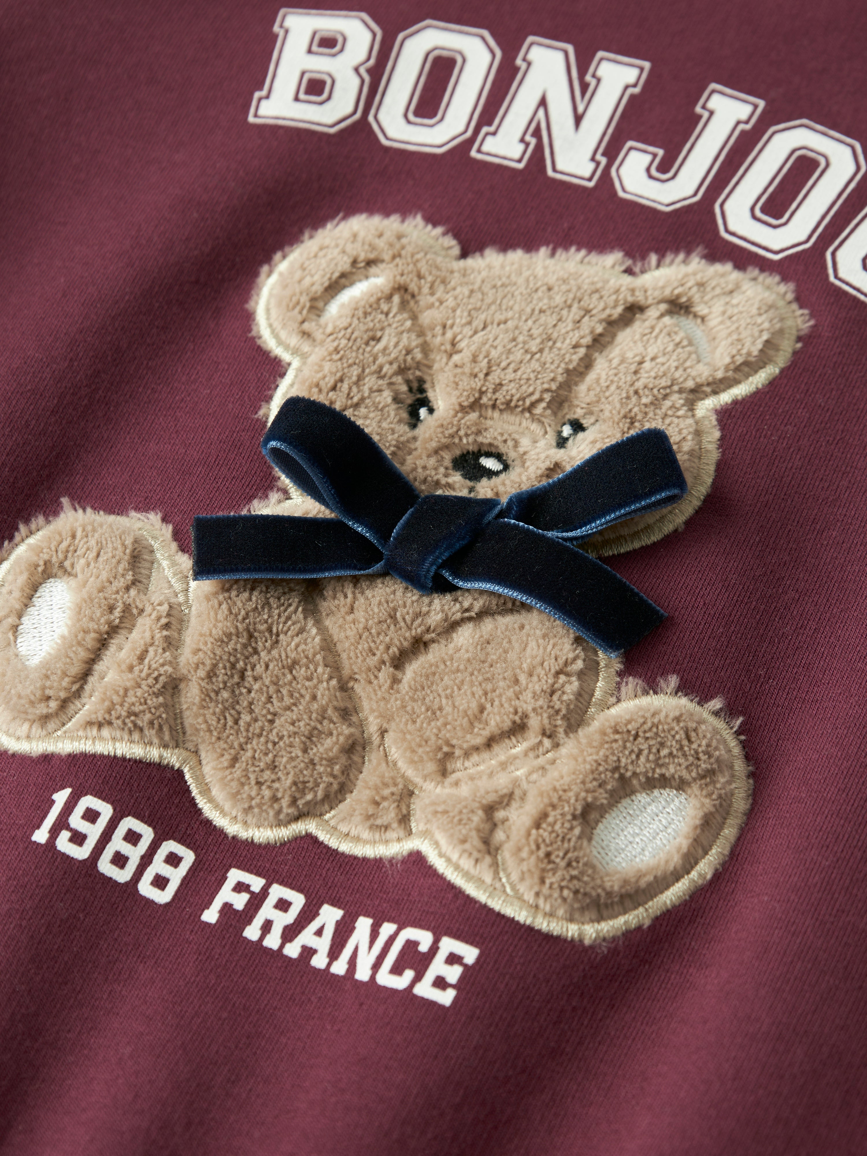 Name It Rear LS Sweatshirt - Burgundy