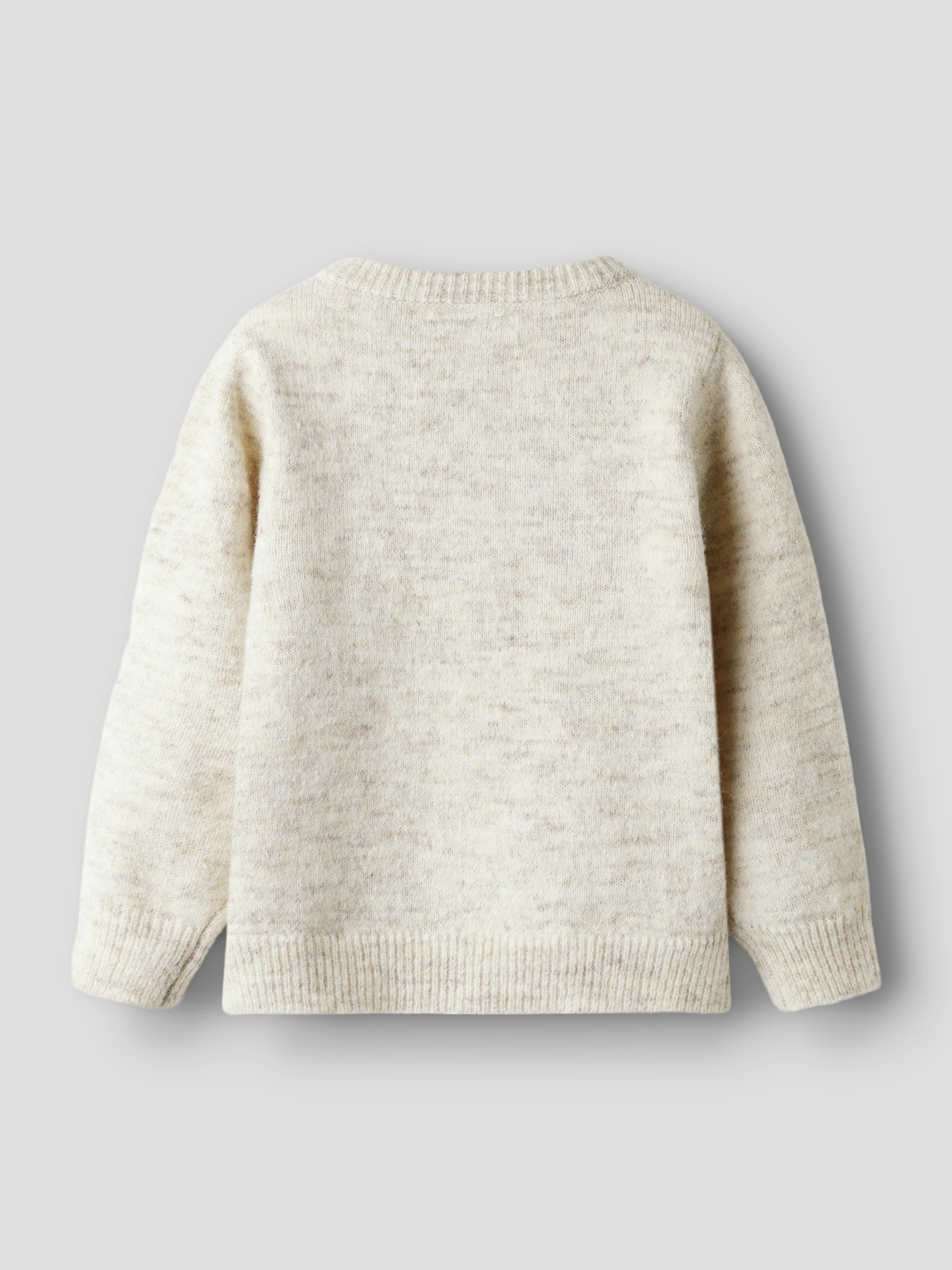 Name It Rikimmi LS Knit Cardigan - Peyote Melange