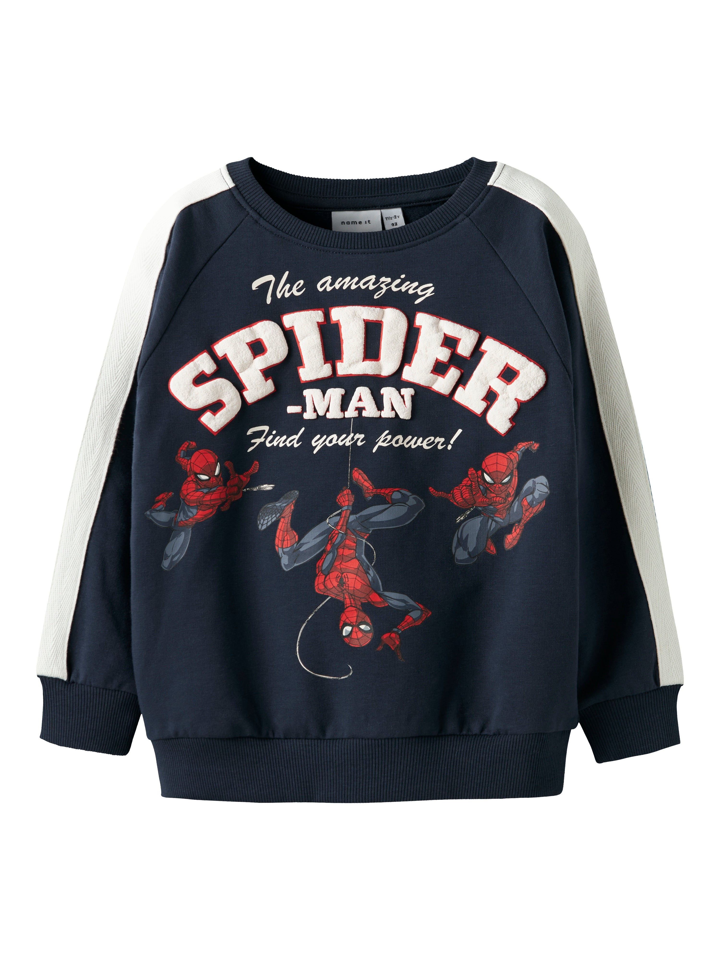 Name It Obert Spiderman Sweat shirt - Navy Blazer