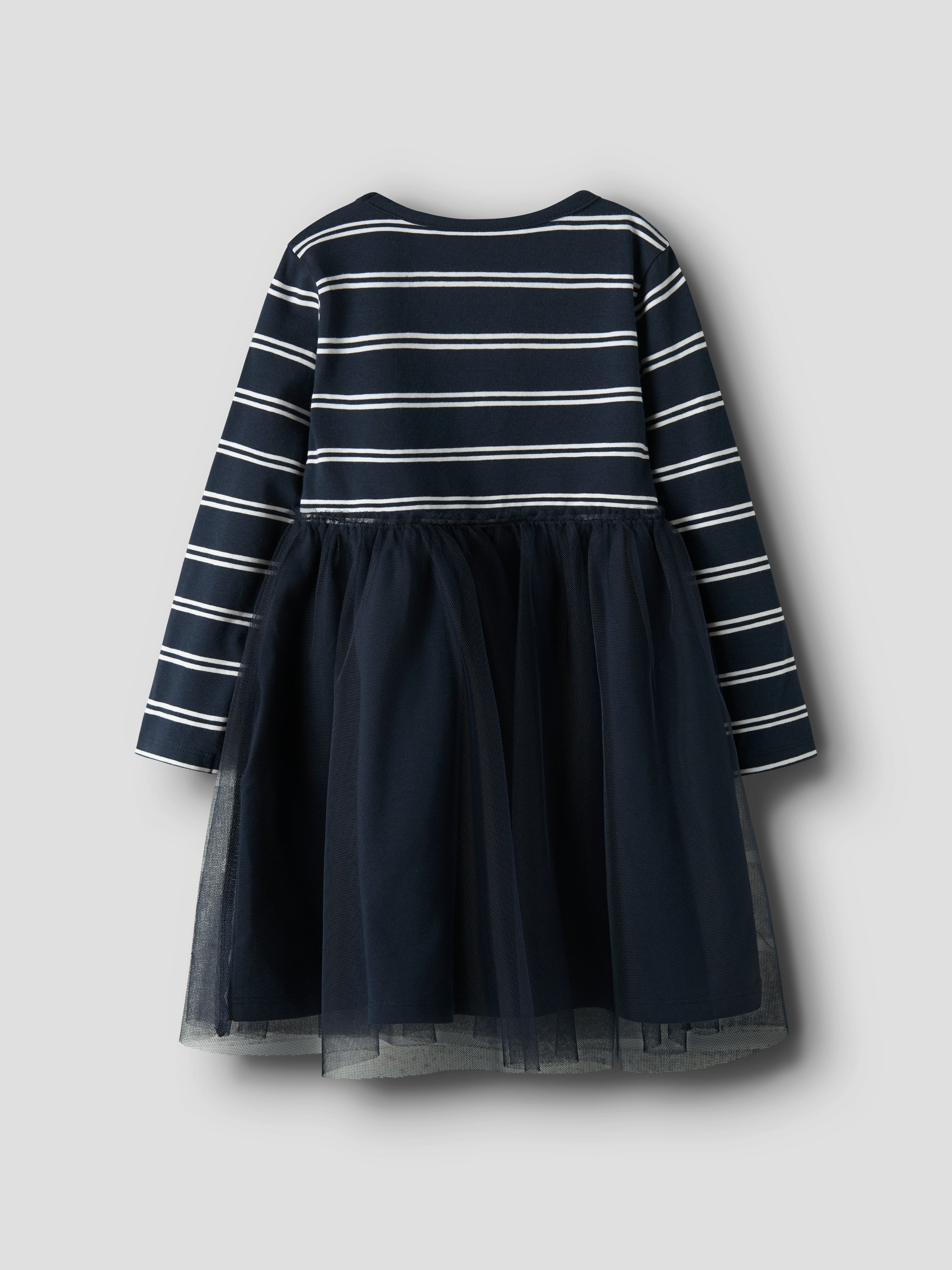 Name It Orini Gurli Gris Tulle Dress - Navy Blazer