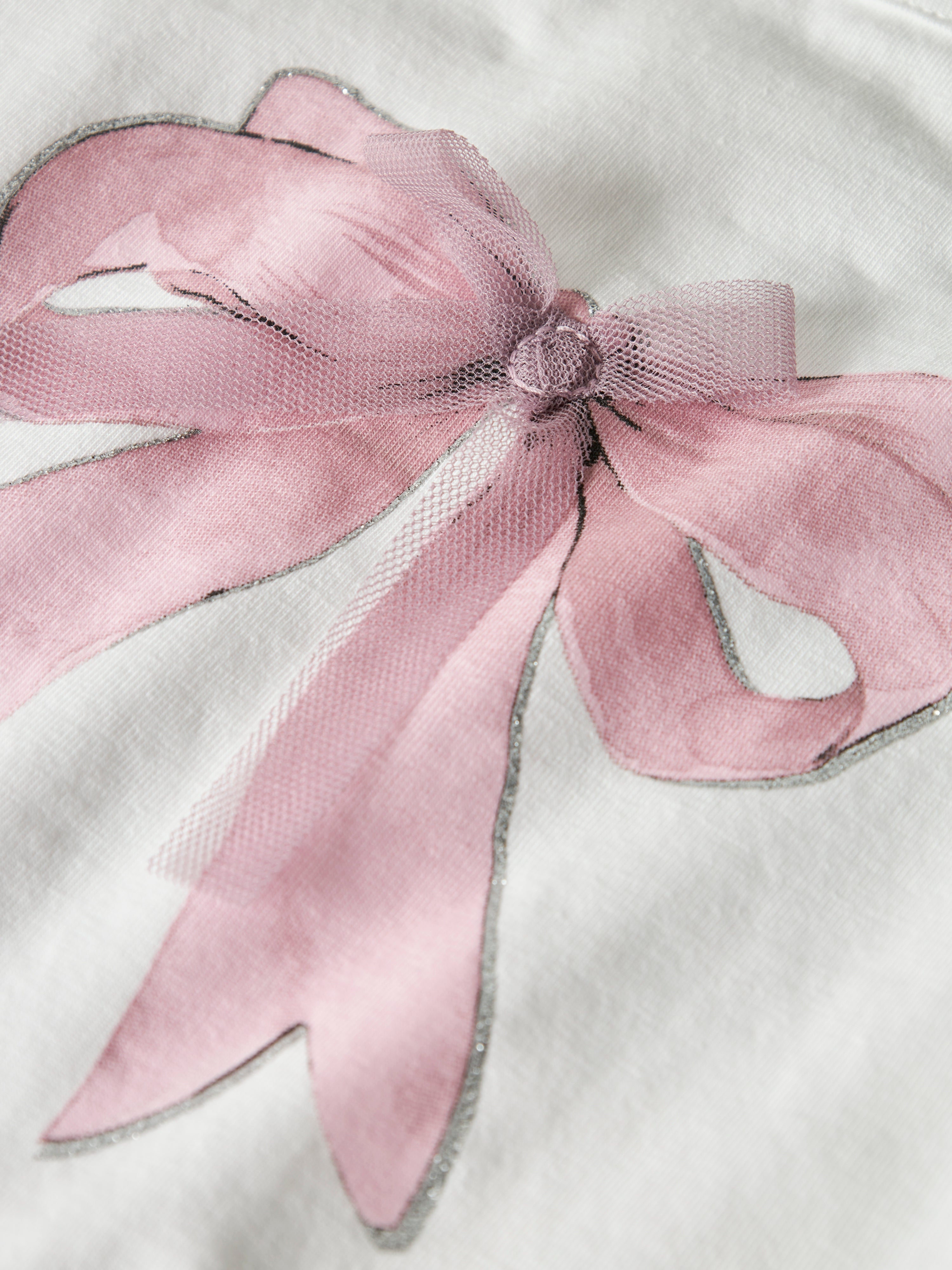 Name It Skaty LS Top - Bright White