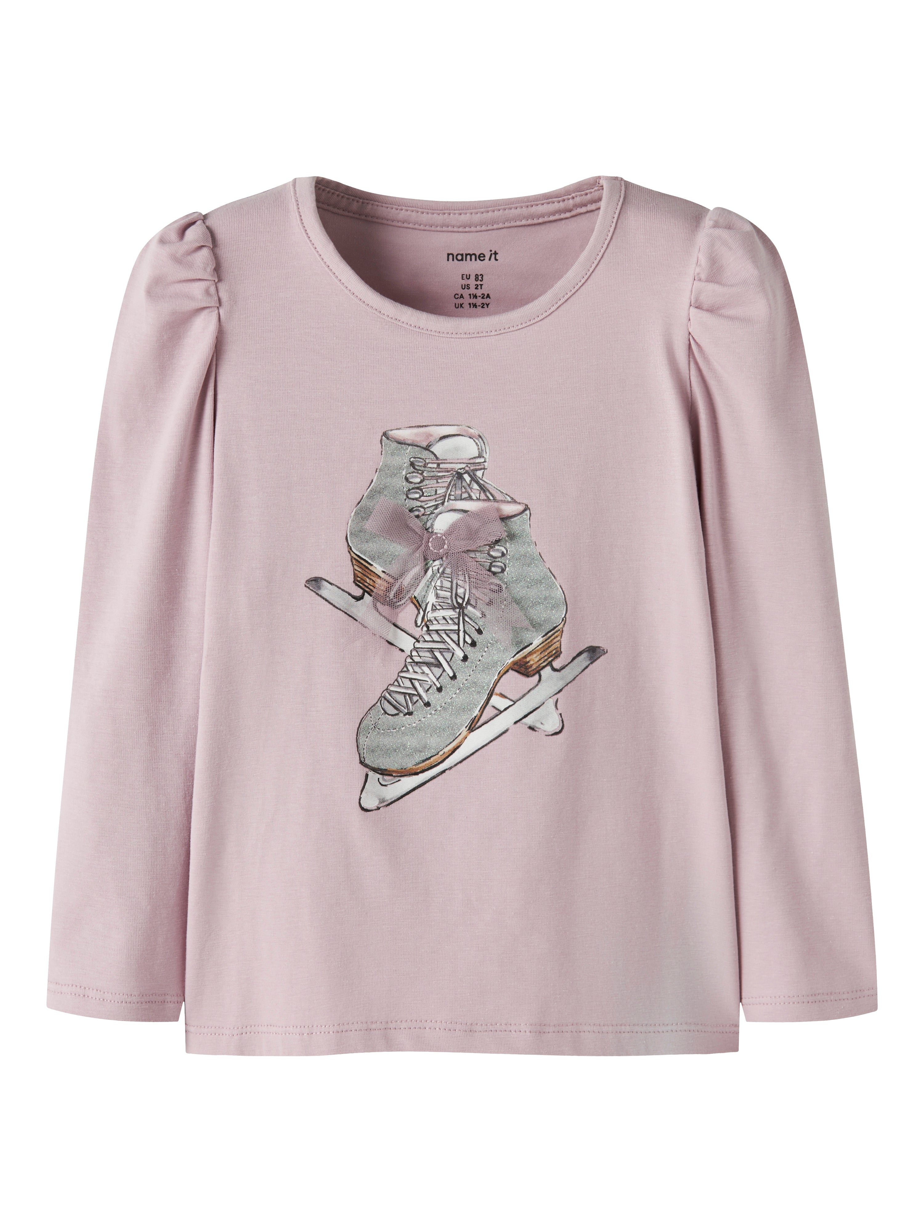 Name It Skaty LS Top - Keepsake Lilac