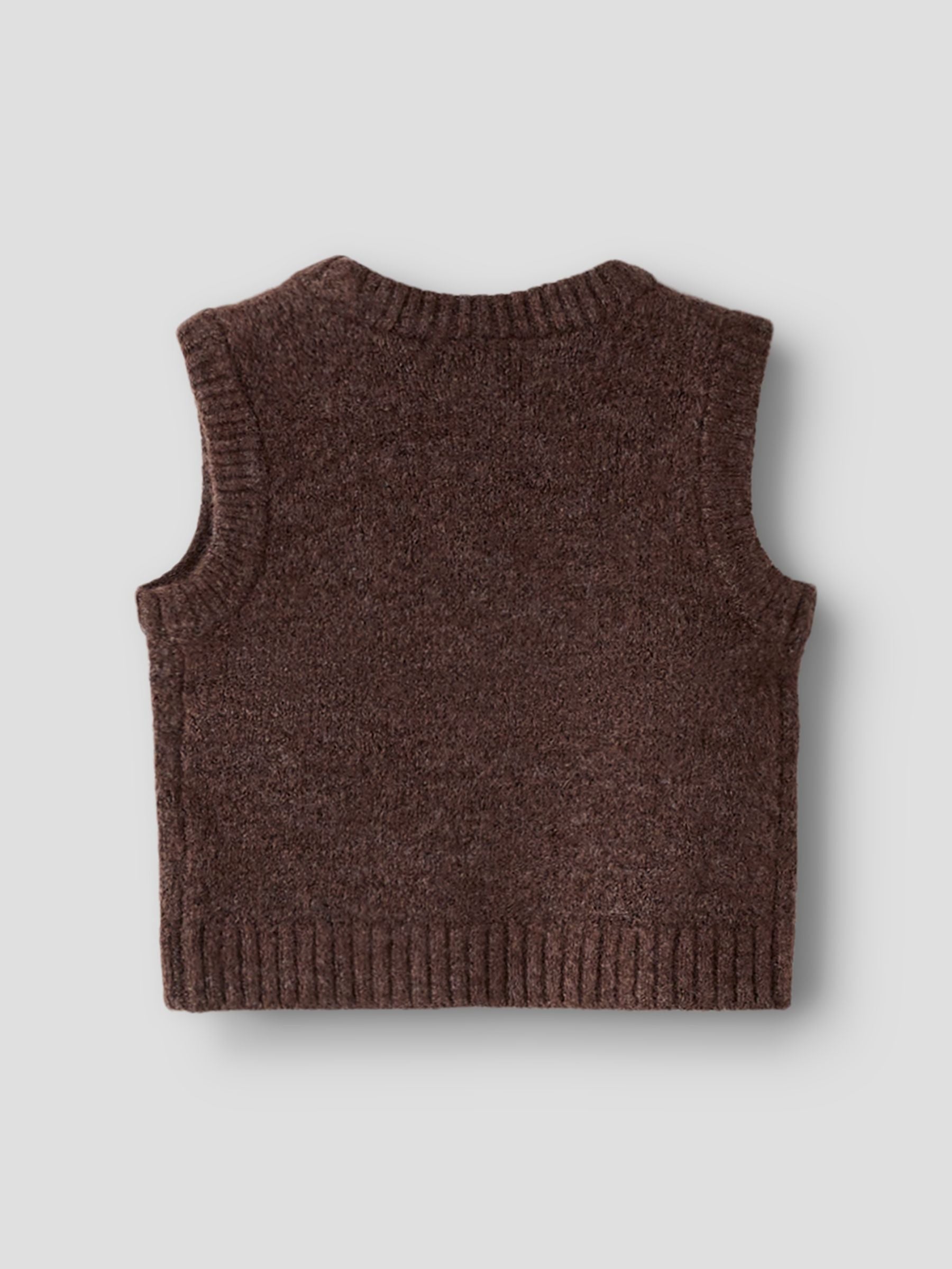 Name It Reifyly Knit Slipover - Peppercorn