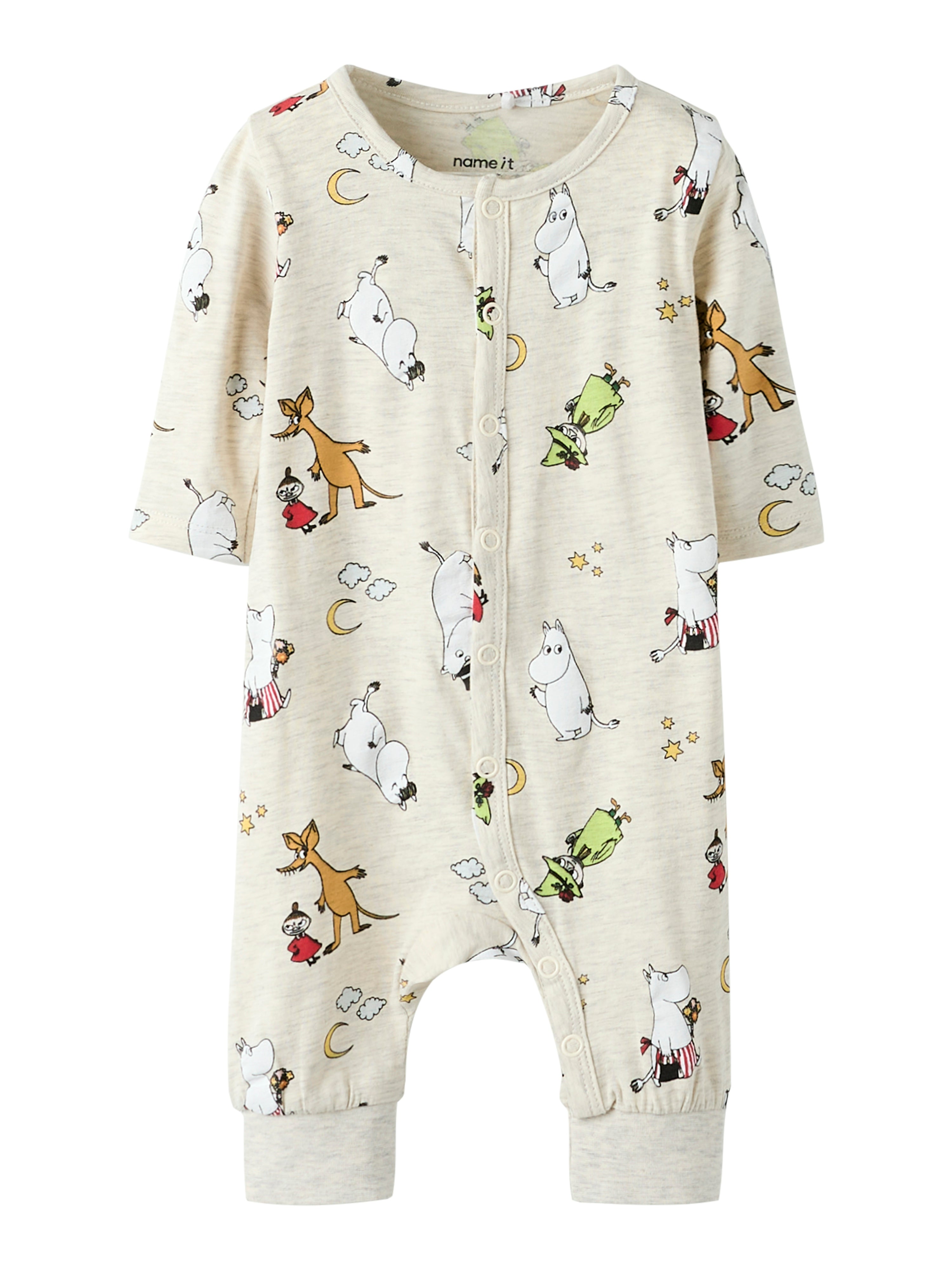 Name It Selper Moomin Nightsuit - Peyote Melange