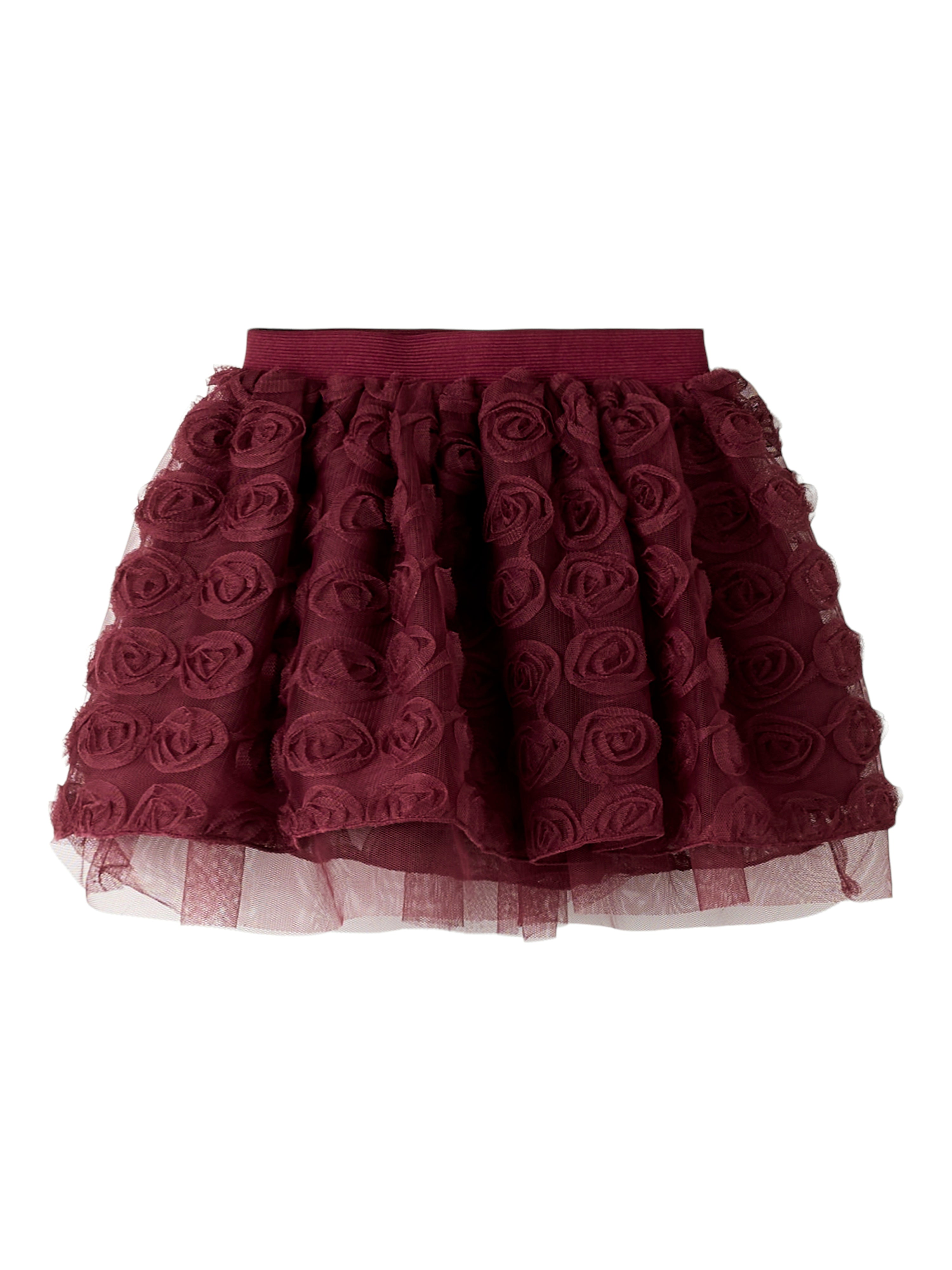 Name It Sykia Tulle Skirt - Burgundy