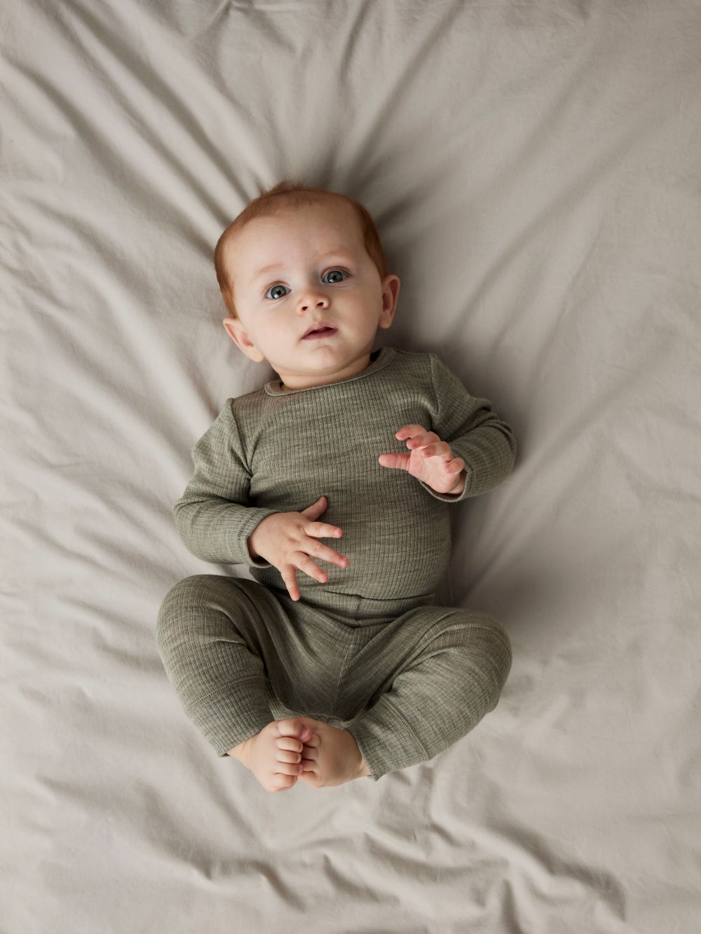 Name It Wax Wool Rib Body - Dried Sage