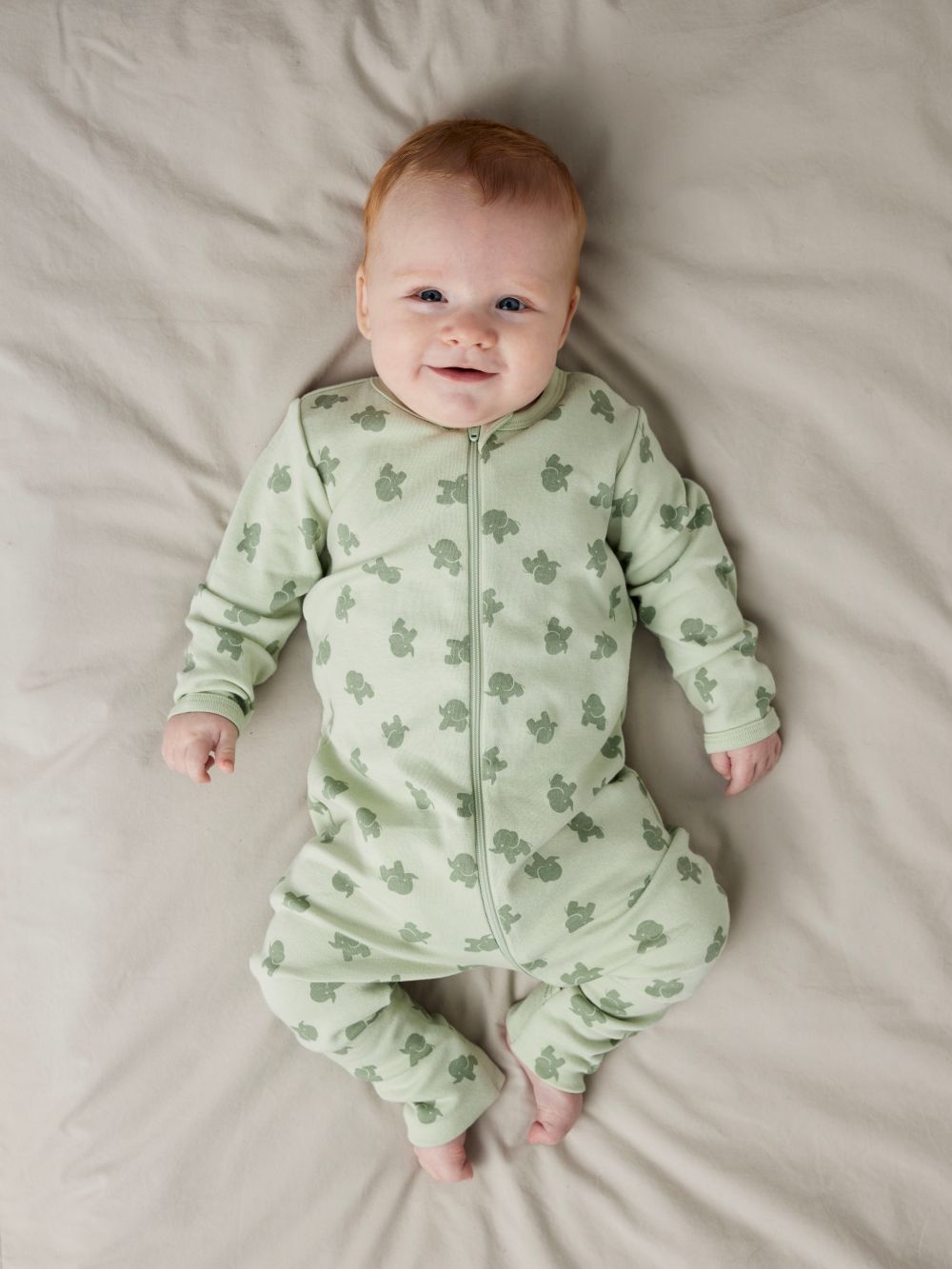 Name It Nightsuit 2 pak Elephant - Sea Foam